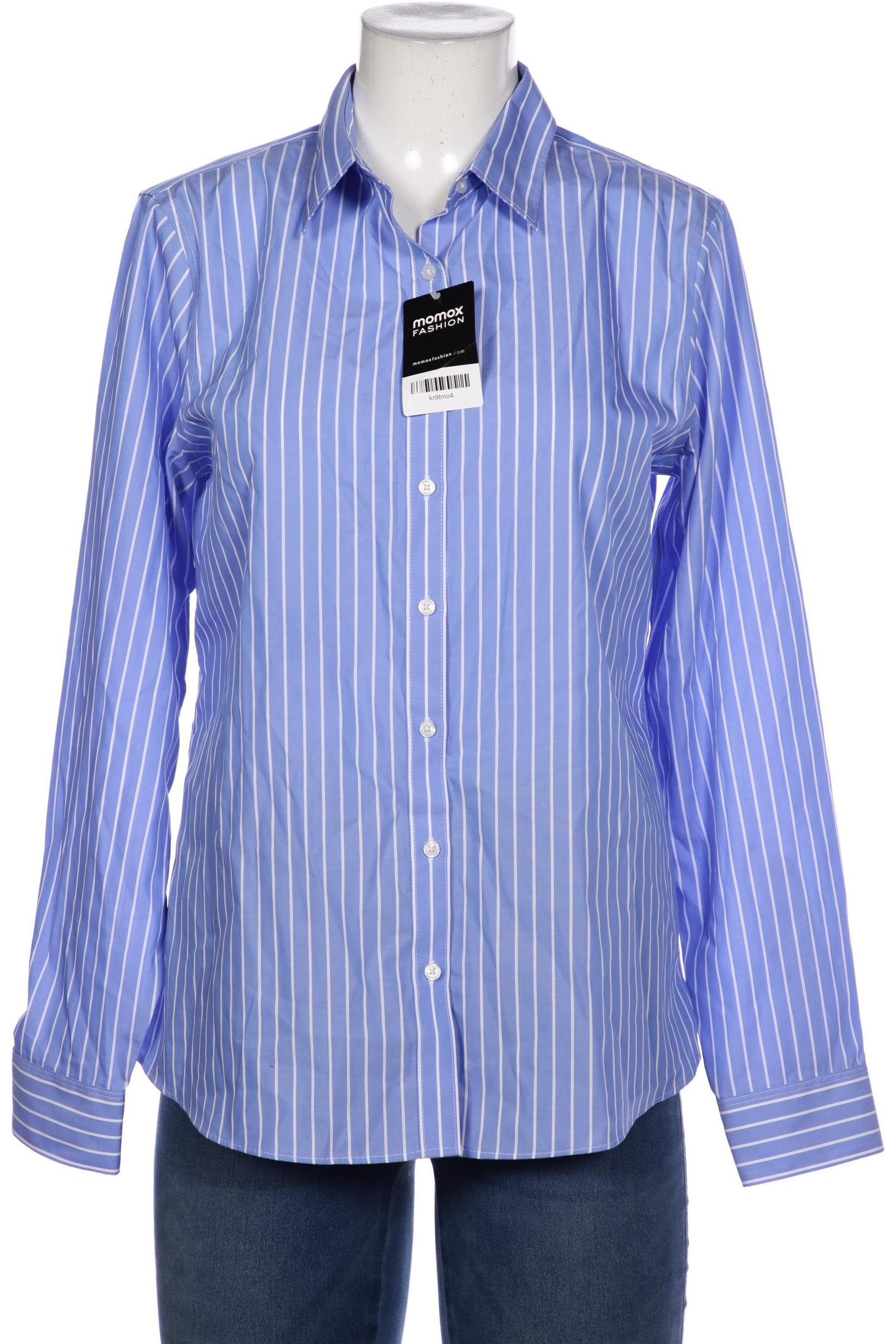 

Lands End Damen Bluse, blau, Gr. 40