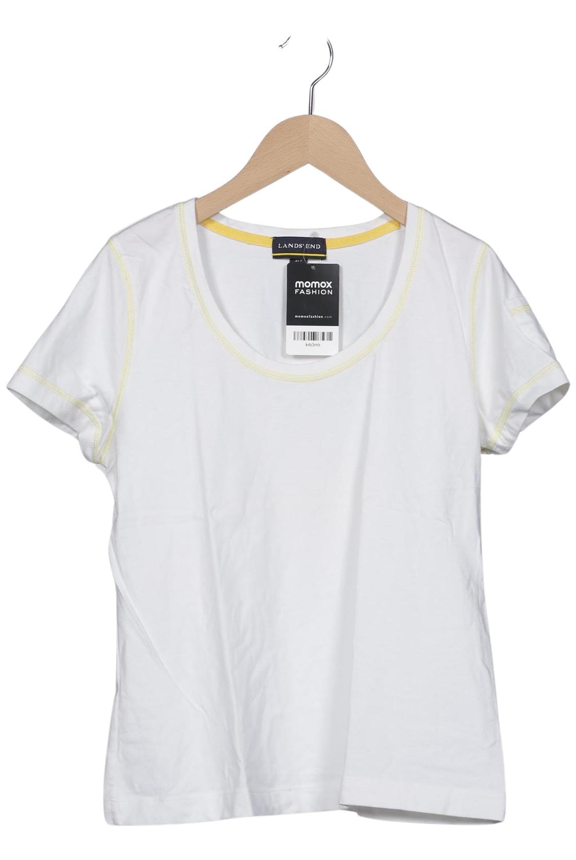 

Lands End Damen T-Shirt, cremeweiß, Gr. 36