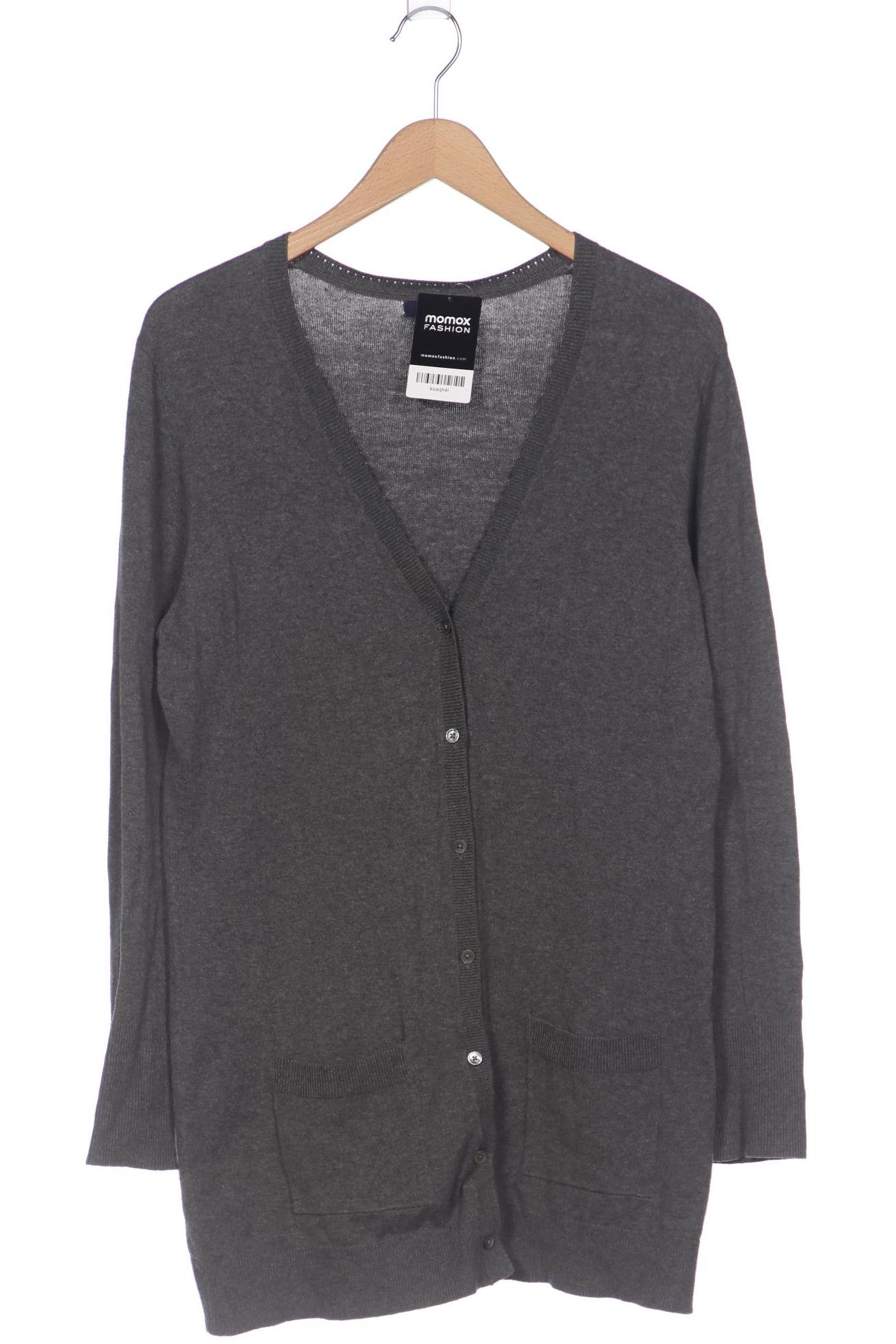 

Lands End Damen Strickjacke, grau, Gr. 38