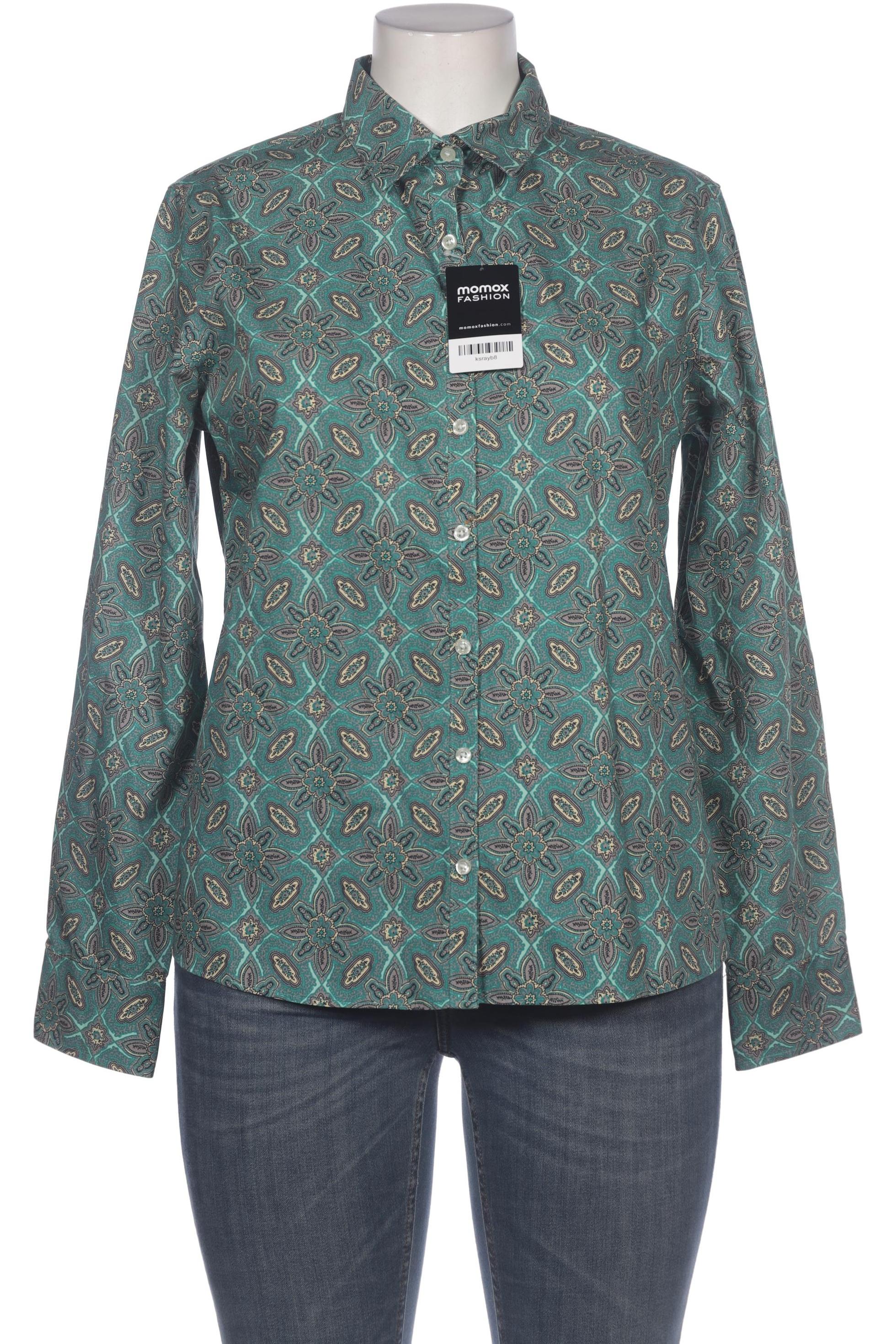 

Lands End Damen Bluse, türkis, Gr. 42