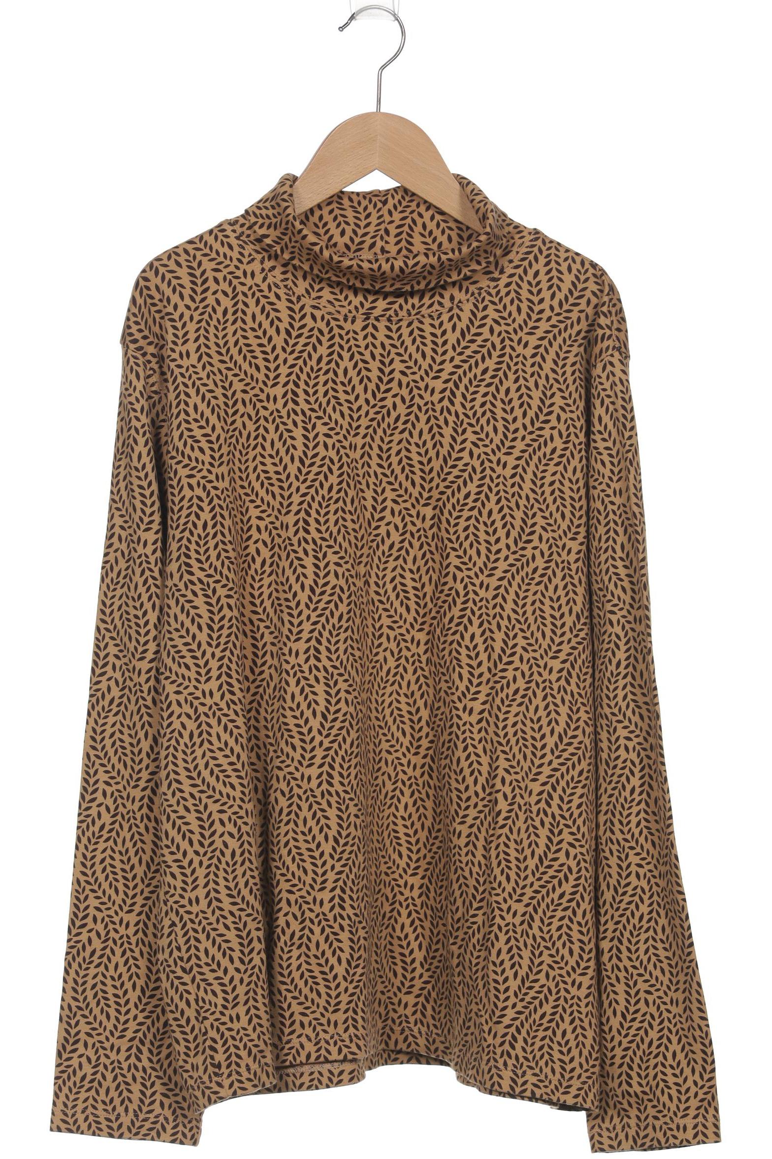 

Lands End Damen Langarmshirt, beige, Gr. 42
