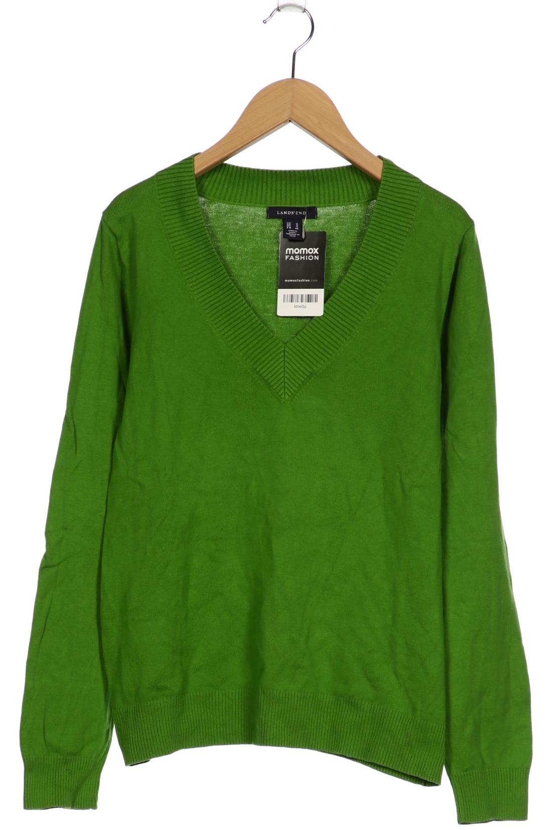 

Lands End Damen Pullover, grün, Gr. 36