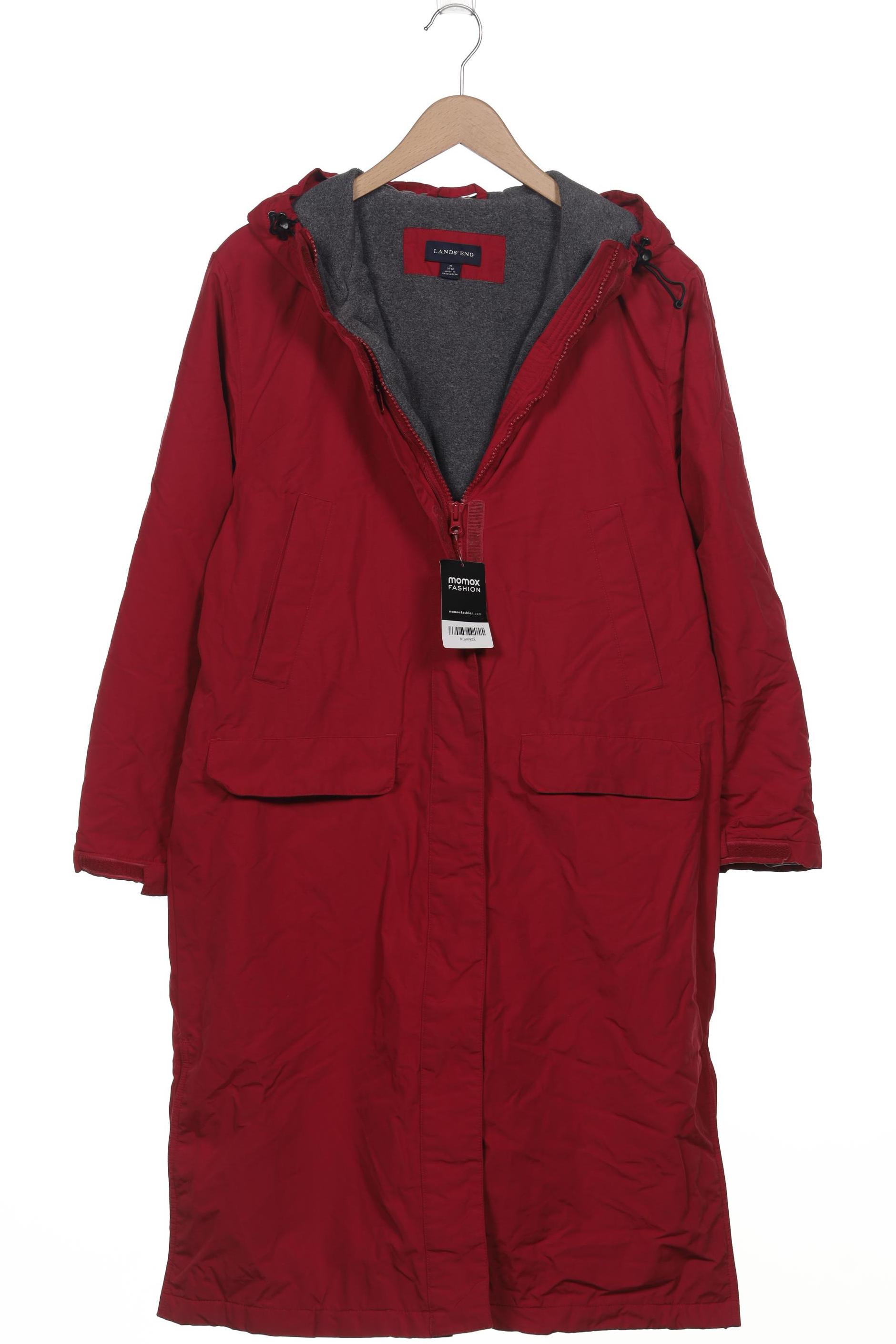 

Lands End Damen Mantel, rot, Gr. 38