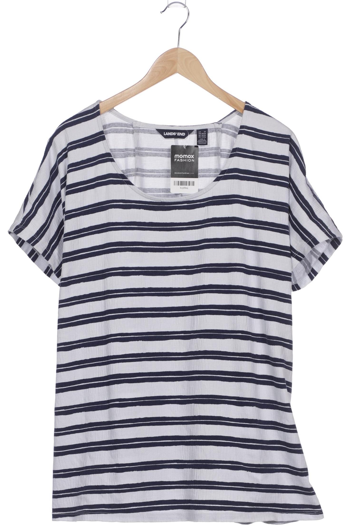 

Lands End Damen T-Shirt, marineblau, Gr. 52