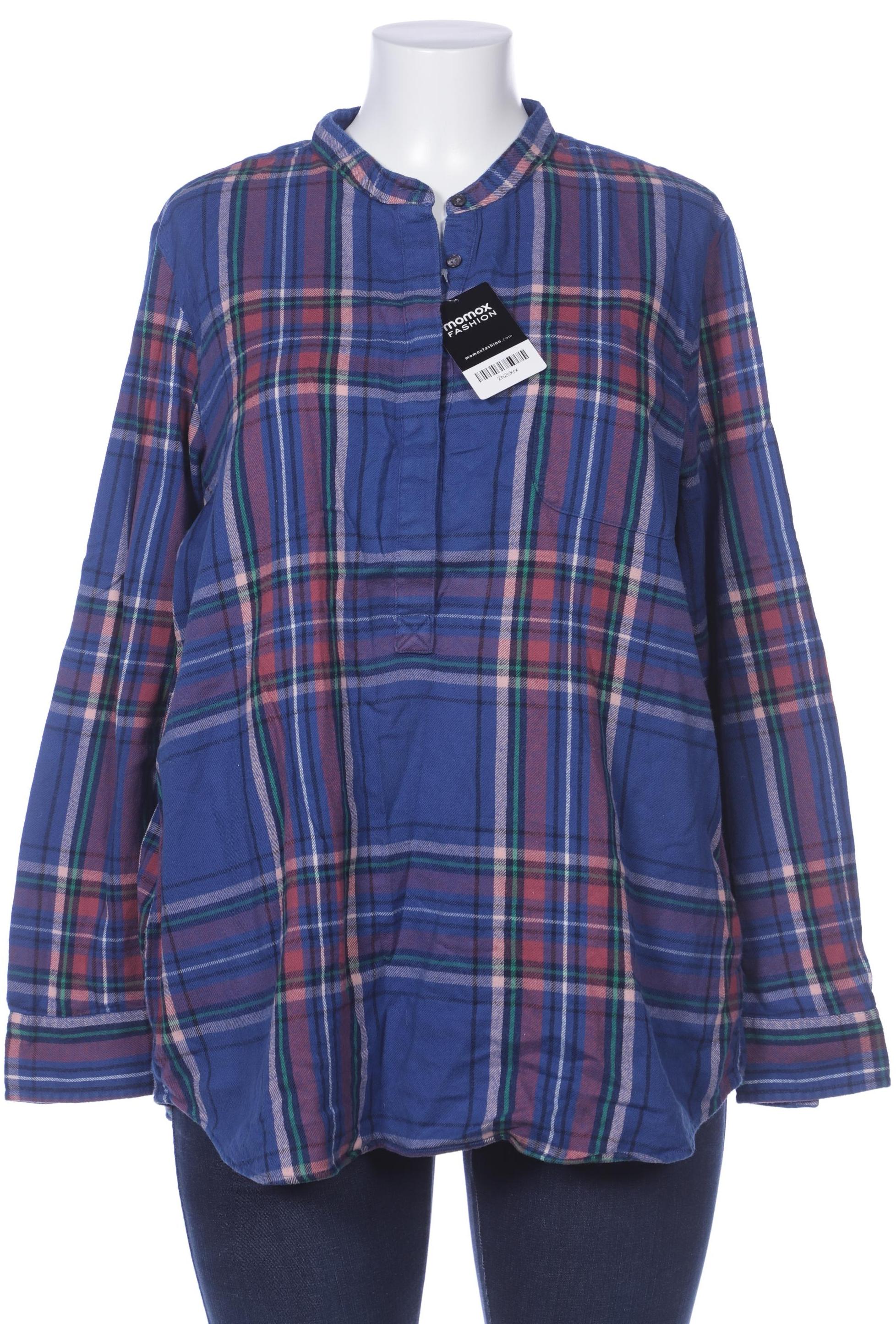 

Lands End Damen Bluse, blau, Gr. 44