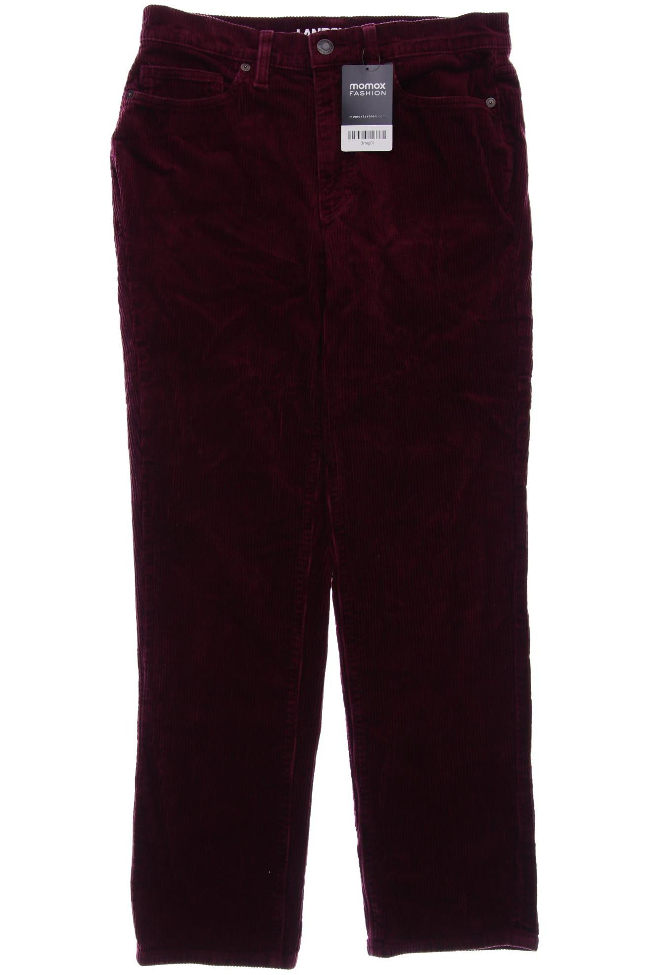 

Lands End Damen Stoffhose, bordeaux, Gr. 36