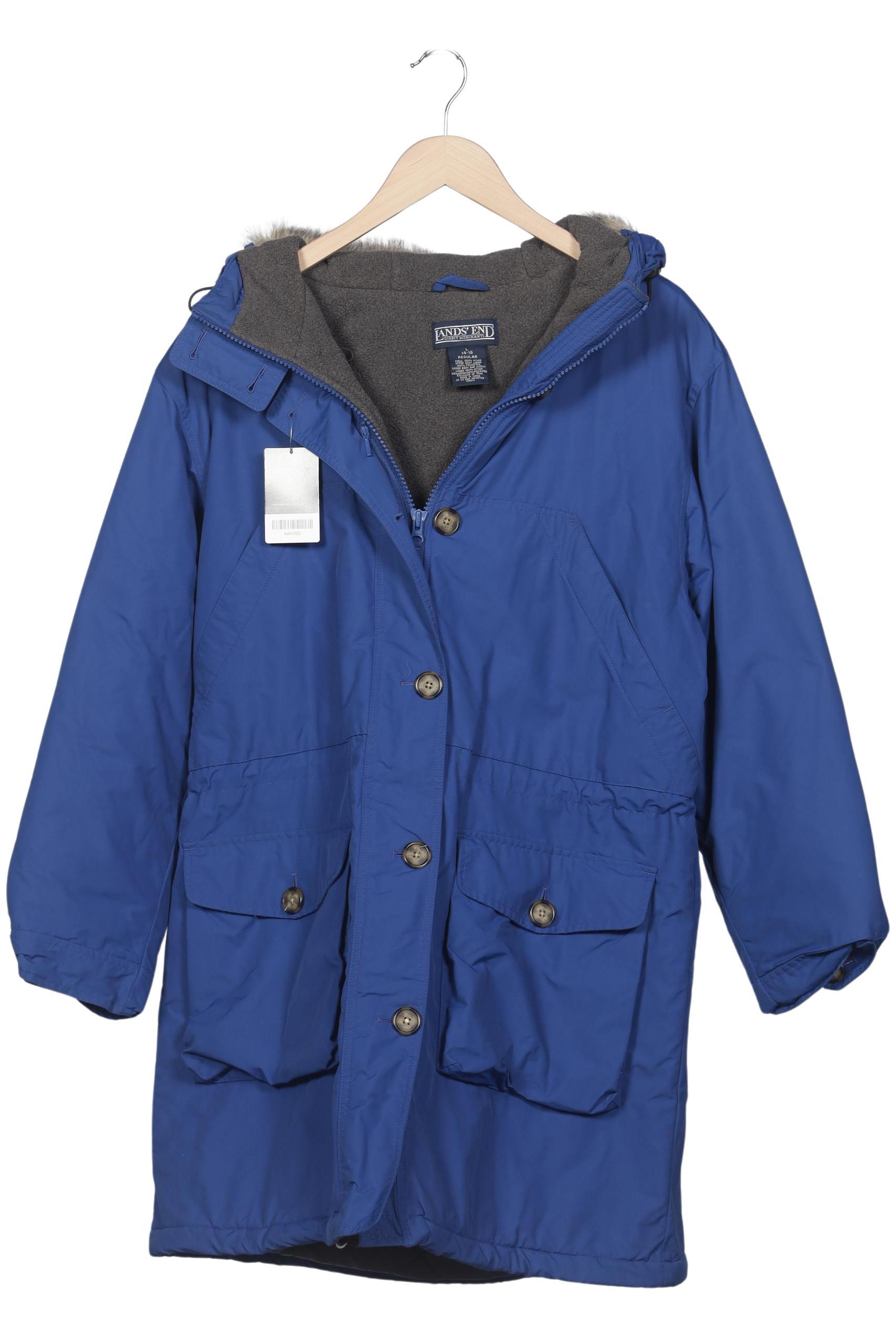 

Lands End Damen Mantel, blau, Gr. 42