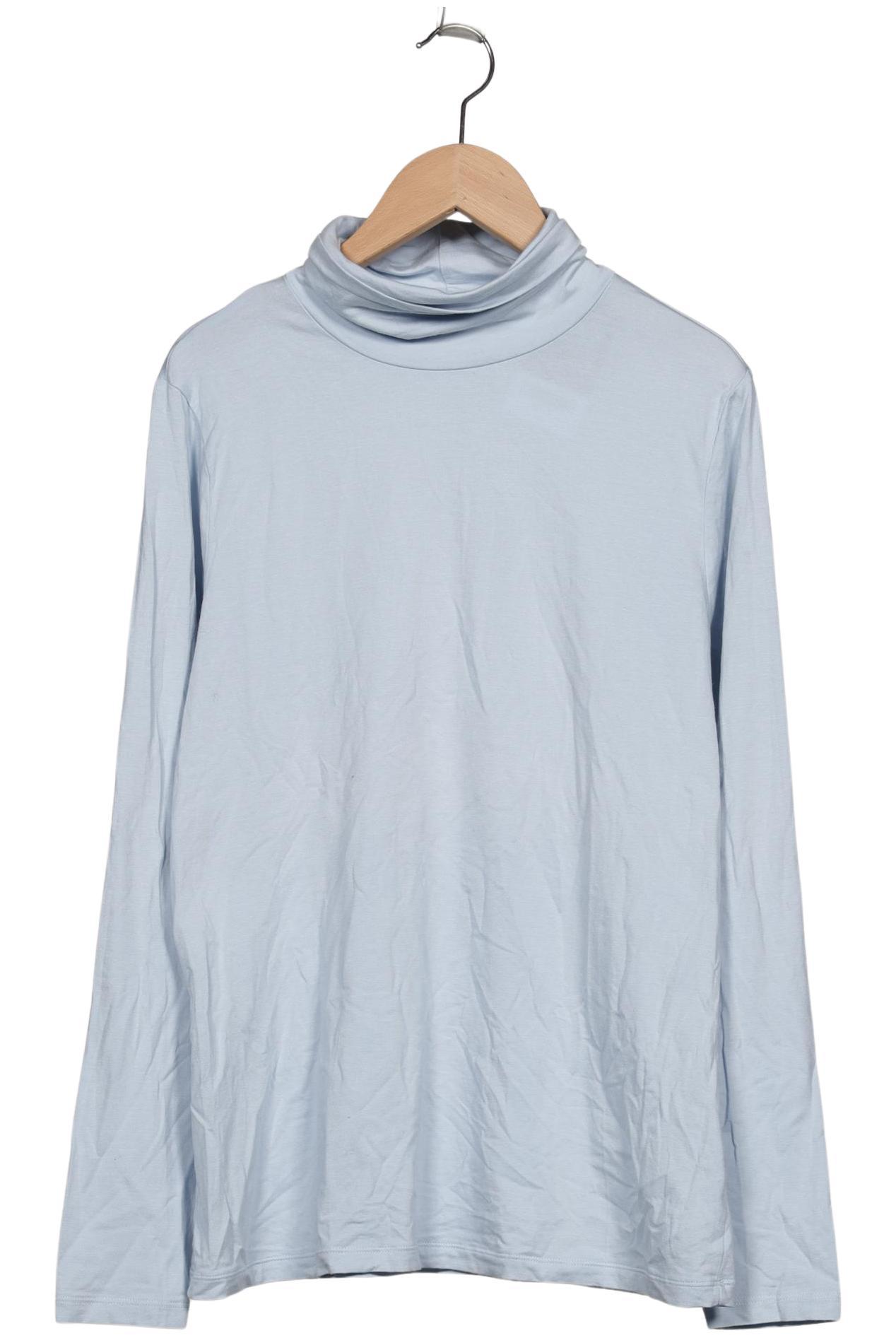 

Lands End Damen Langarmshirt, hellblau, Gr. 38