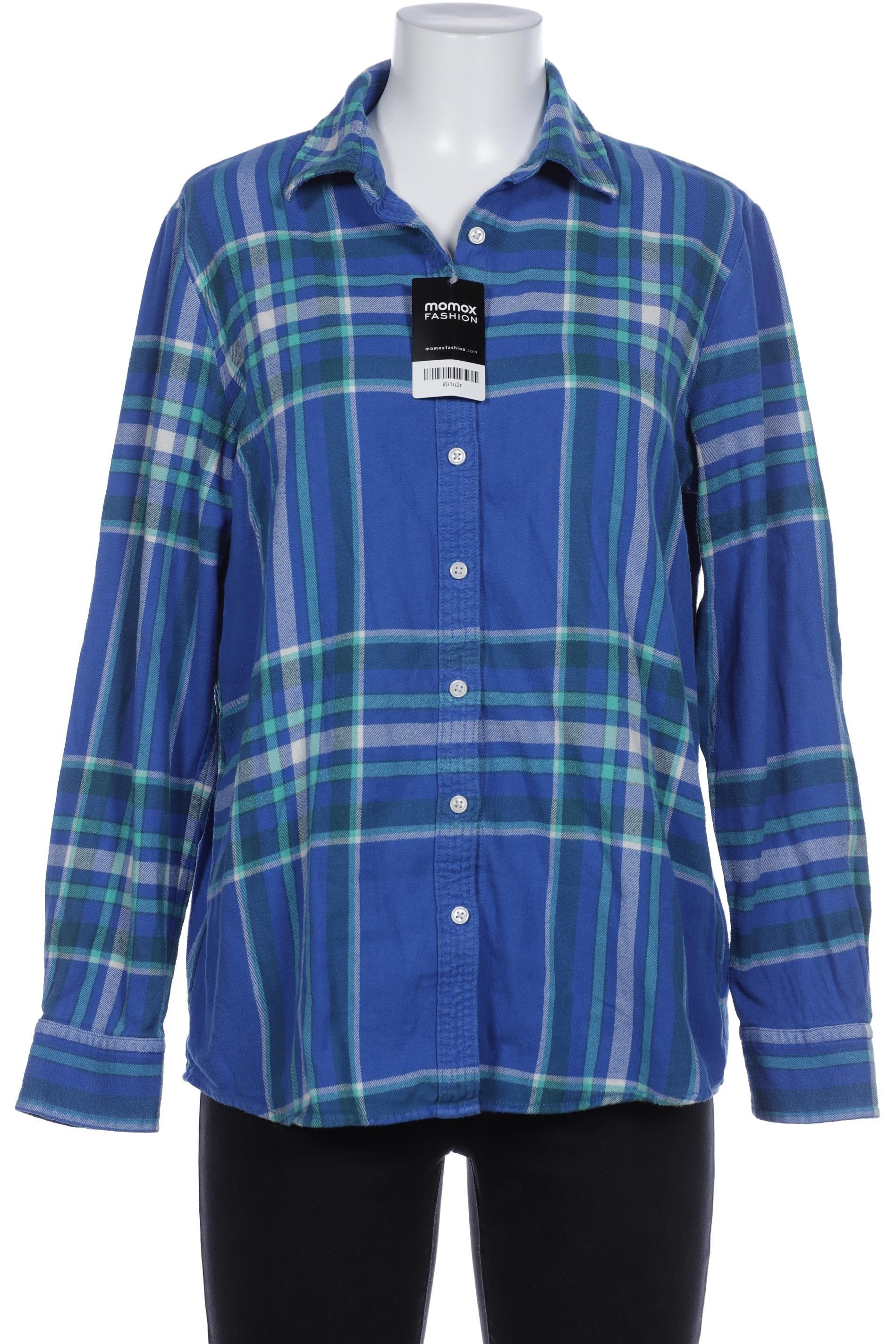 

Lands End Damen Bluse, blau, Gr. 42