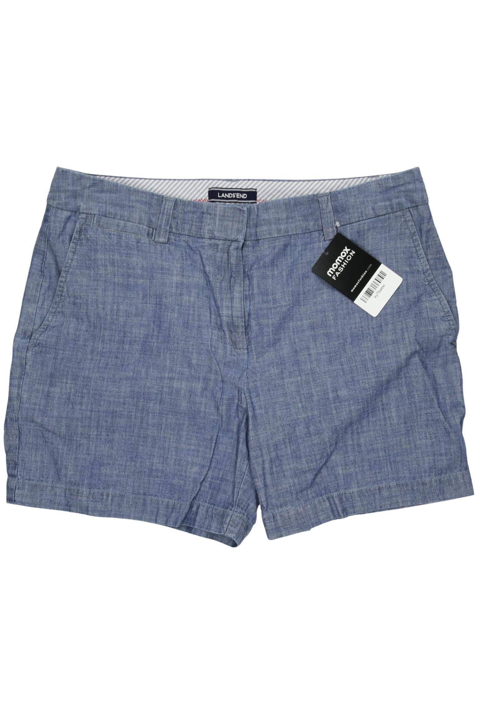 

Lands End Damen Shorts, blau, Gr. 38