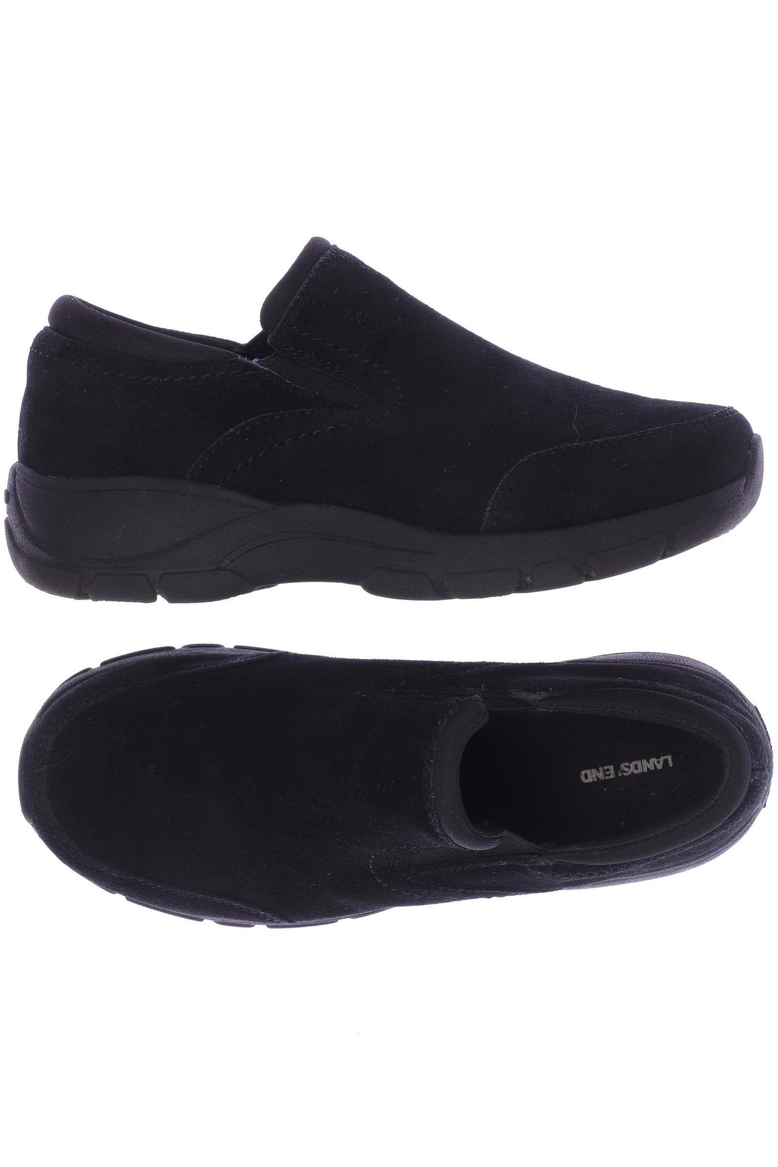 

Lands End Damen Halbschuh, schwarz, Gr. 37