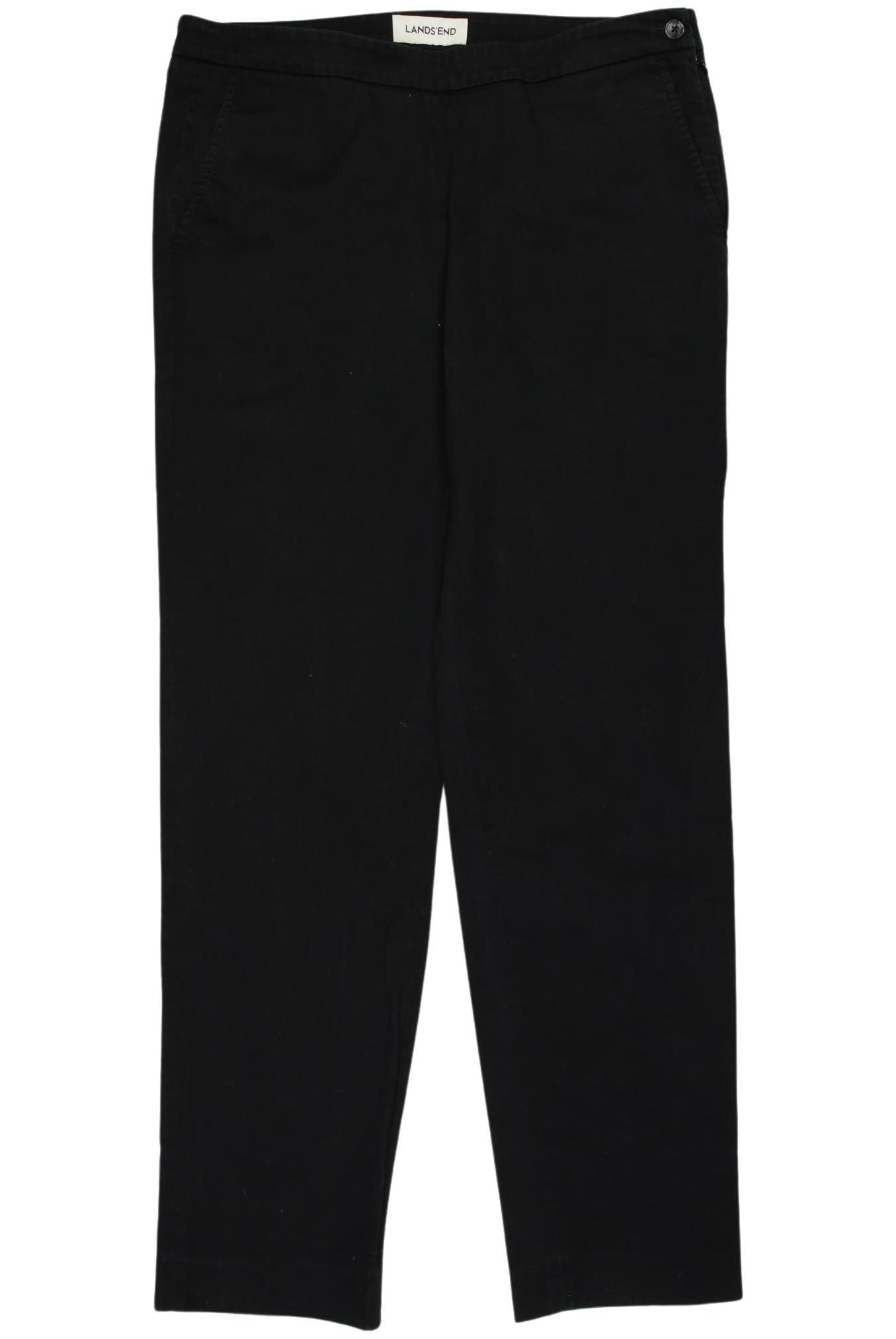 

Lands End Damen Stoffhose, schwarz, Gr. 38