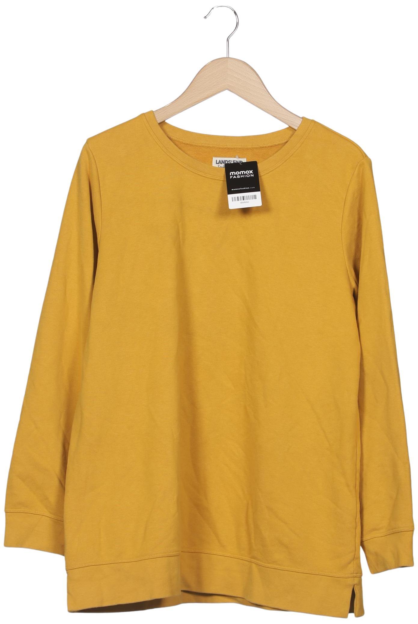 

Lands End Damen Sweatshirt, gelb, Gr. 42