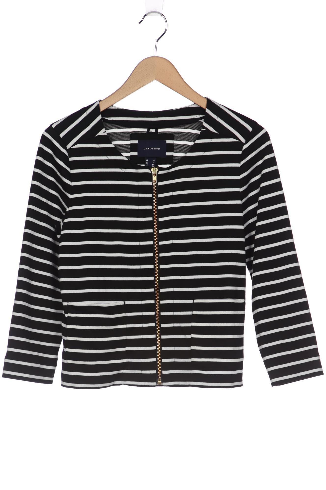 

Lands End Damen Strickjacke, schwarz, Gr. 40