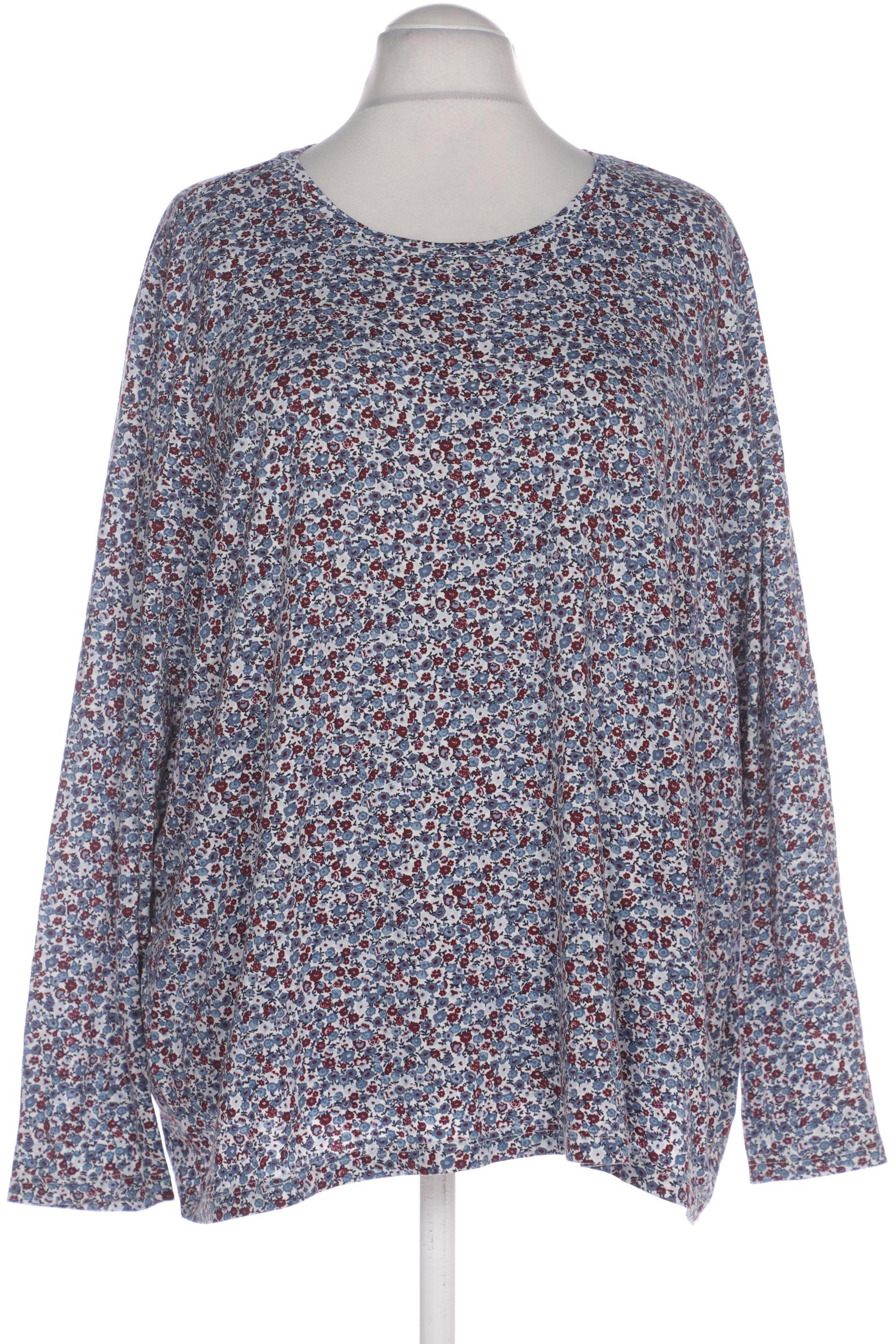 

Lands End Damen Langarmshirt, blau, Gr. 56