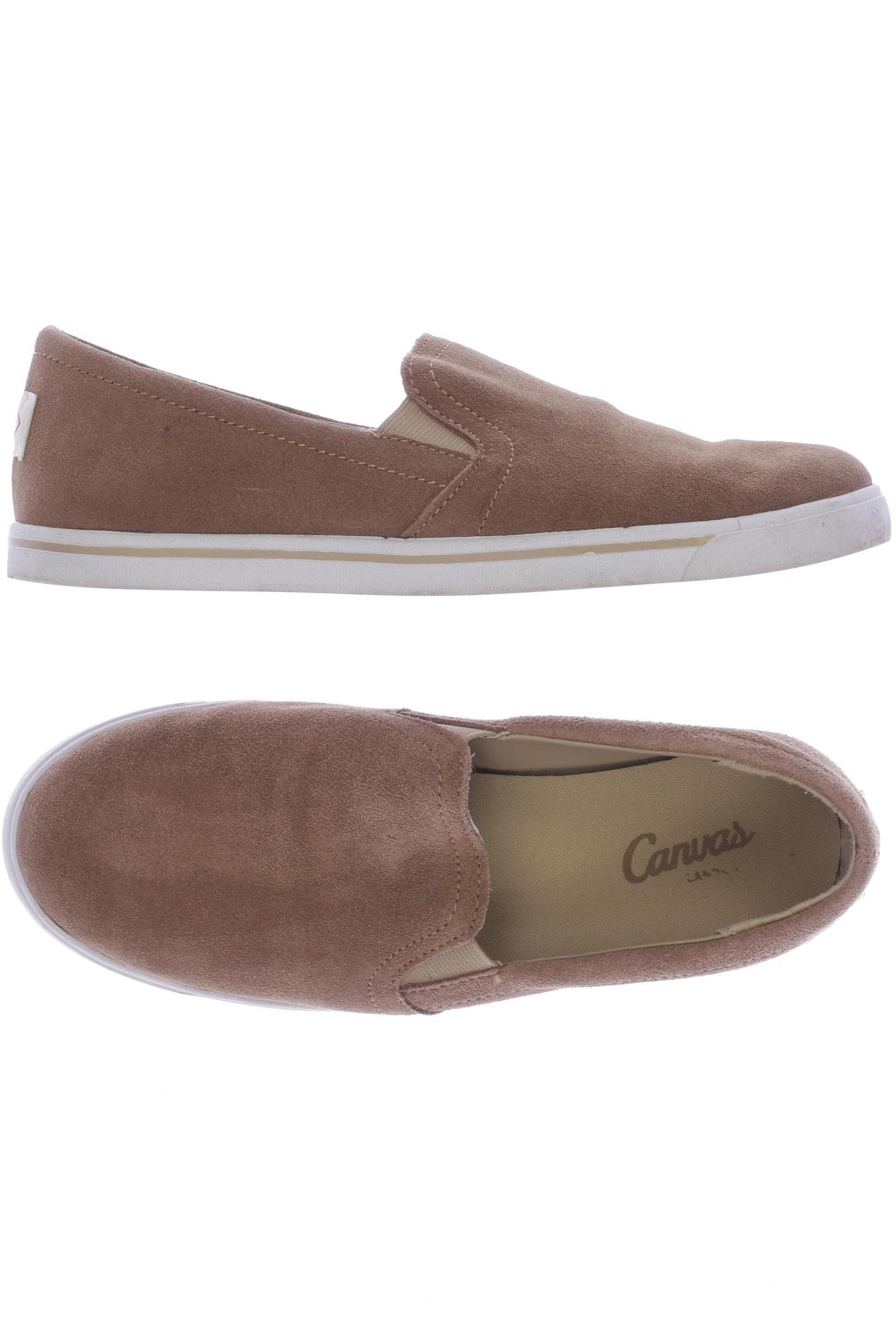 

Lands End Damen Halbschuh, beige, Gr. 36