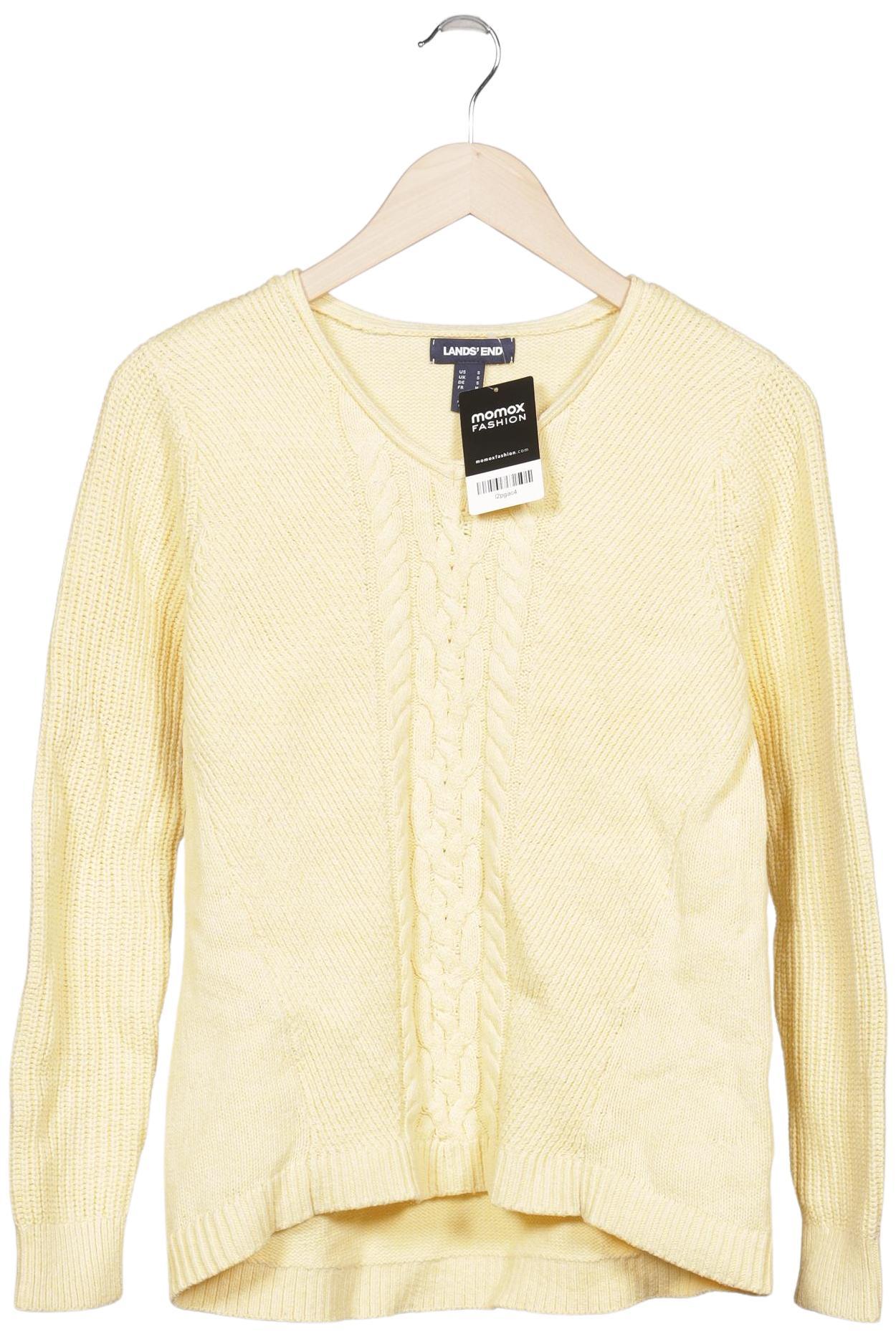 

Lands End Damen Pullover, gelb, Gr. 36