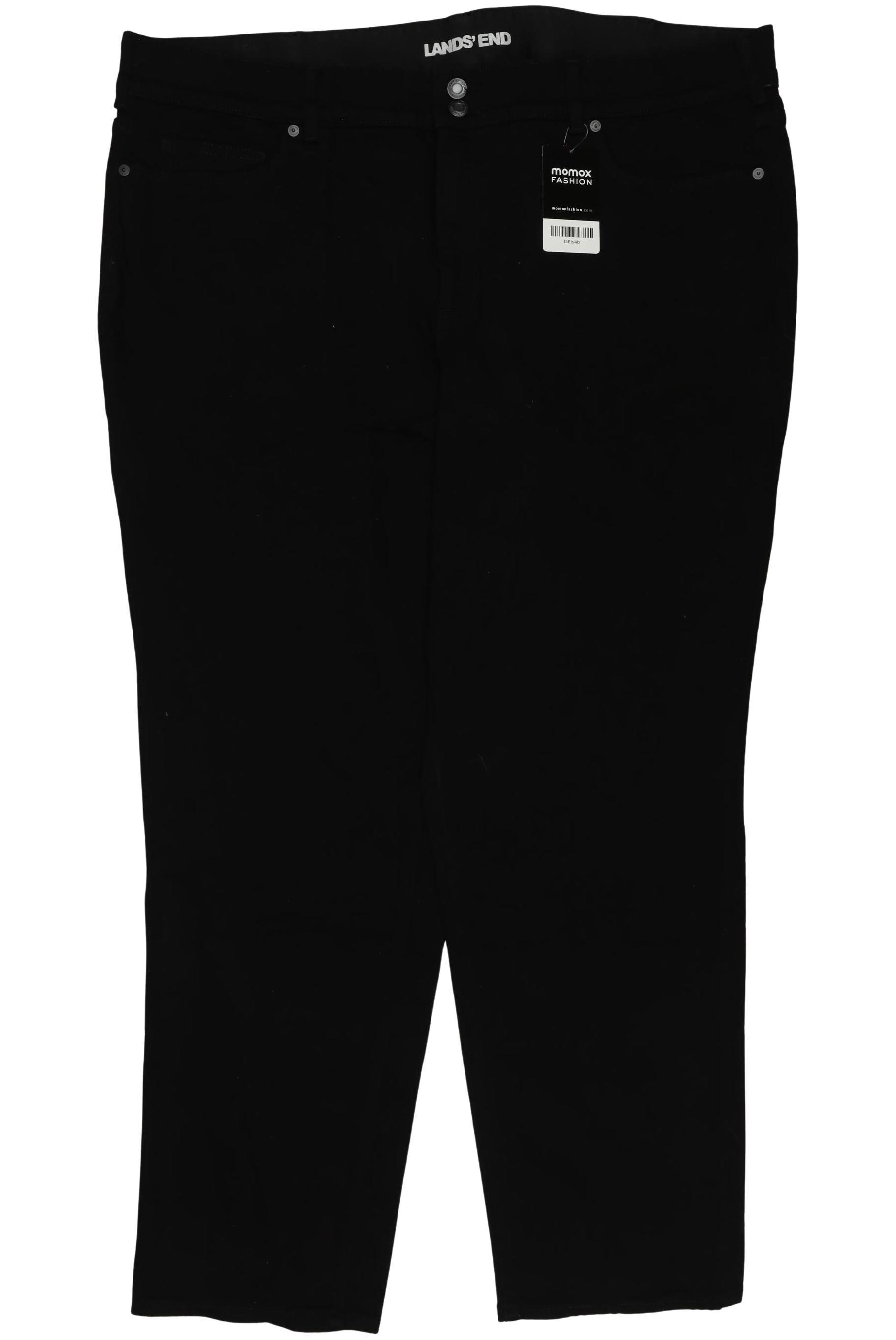 

Lands End Damen Jeans, schwarz, Gr. 56