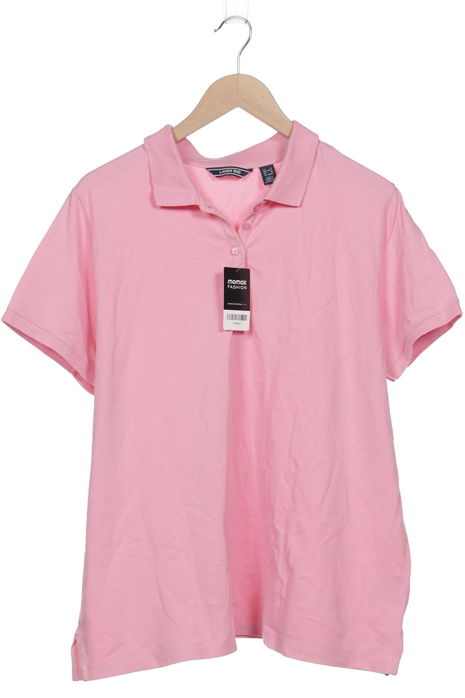 

Lands End Damen Poloshirt, pink, Gr. 50