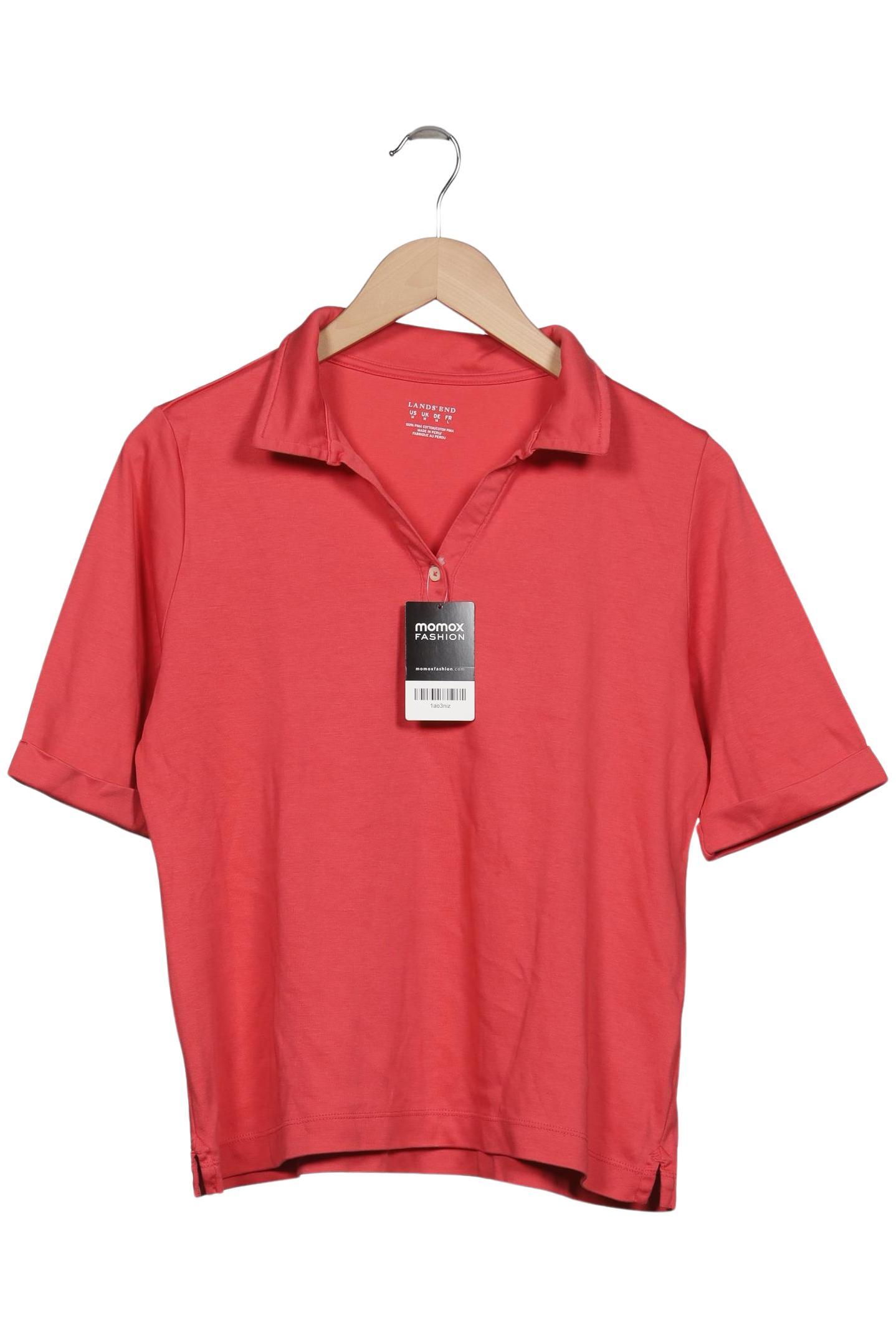 

Lands End Damen Poloshirt, rot, Gr. 38