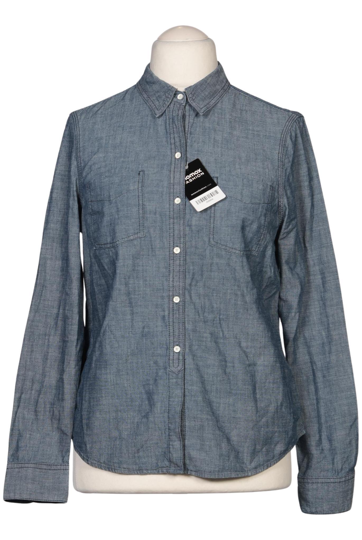 

Lands End Damen Bluse, blau, Gr. 40