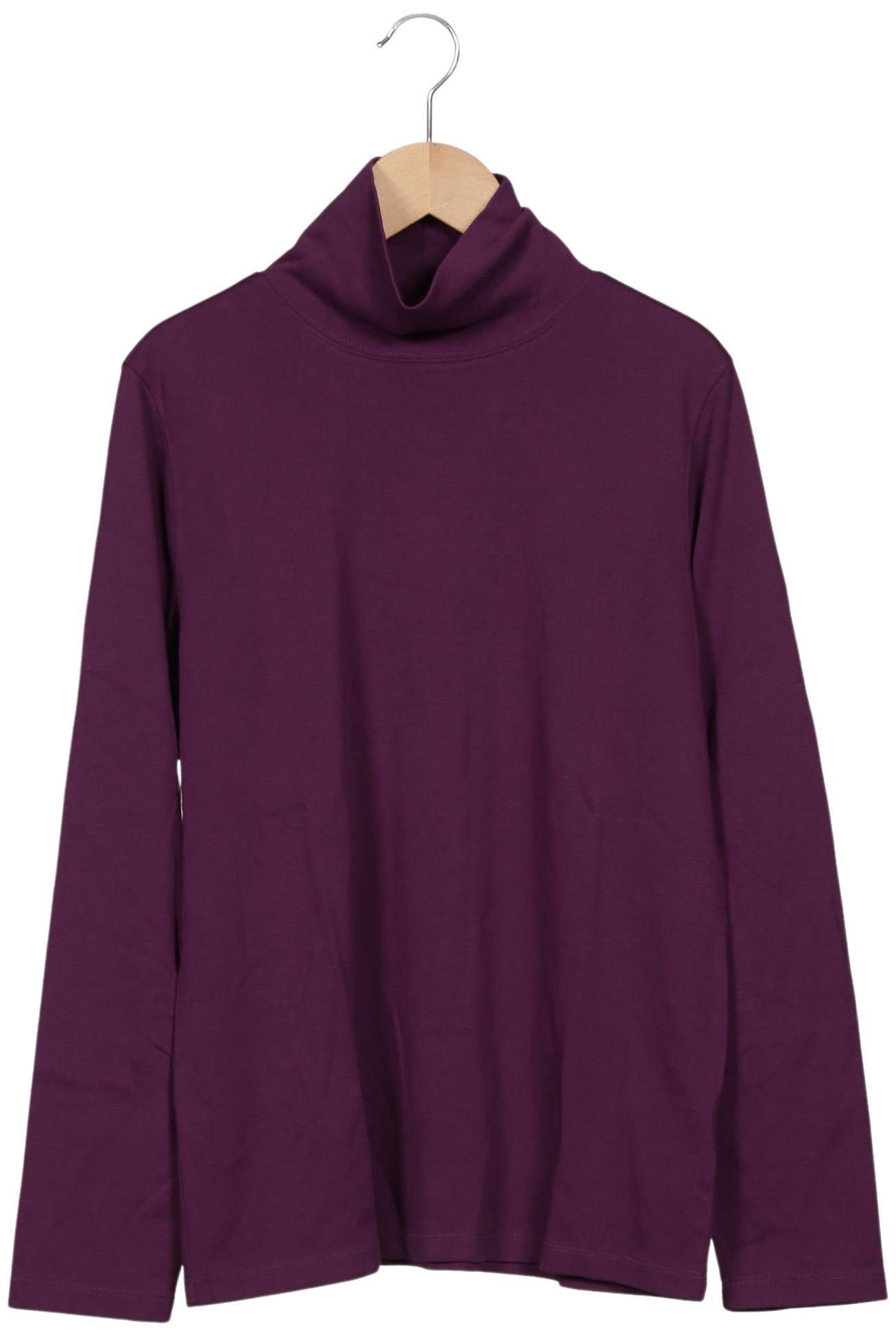 

Lands End Damen Langarmshirt, flieder, Gr. 38