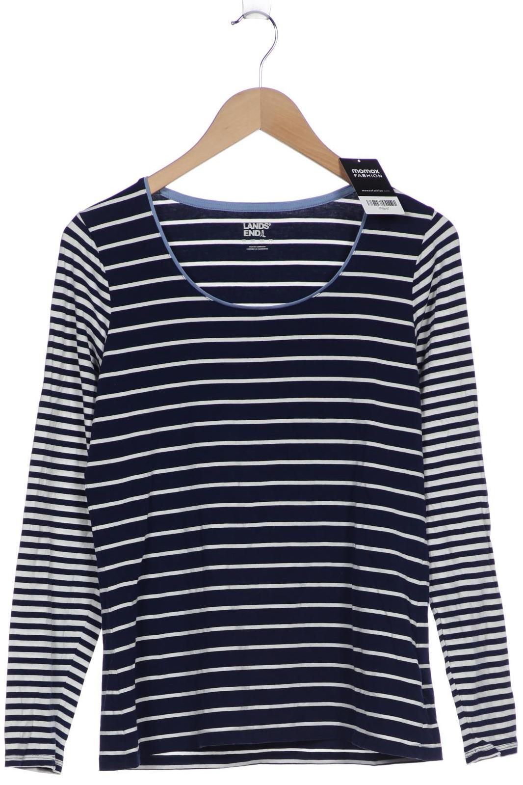 

Lands End Damen Langarmshirt, marineblau