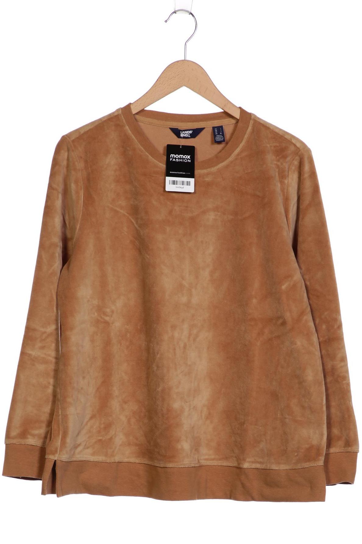 

Lands End Damen Sweatshirt, beige, Gr. 42