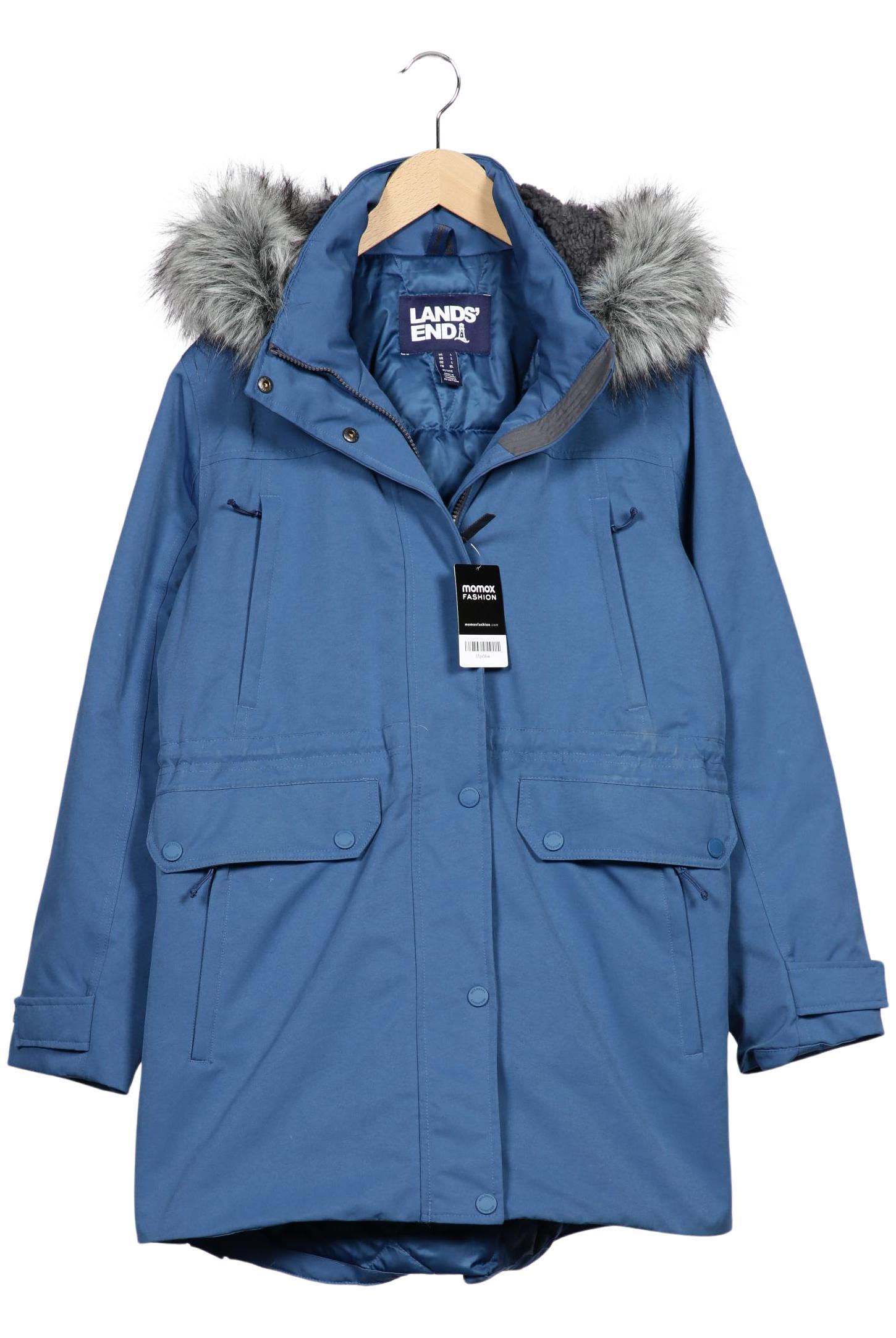 

Lands End Damen Mantel, blau, Gr. 42