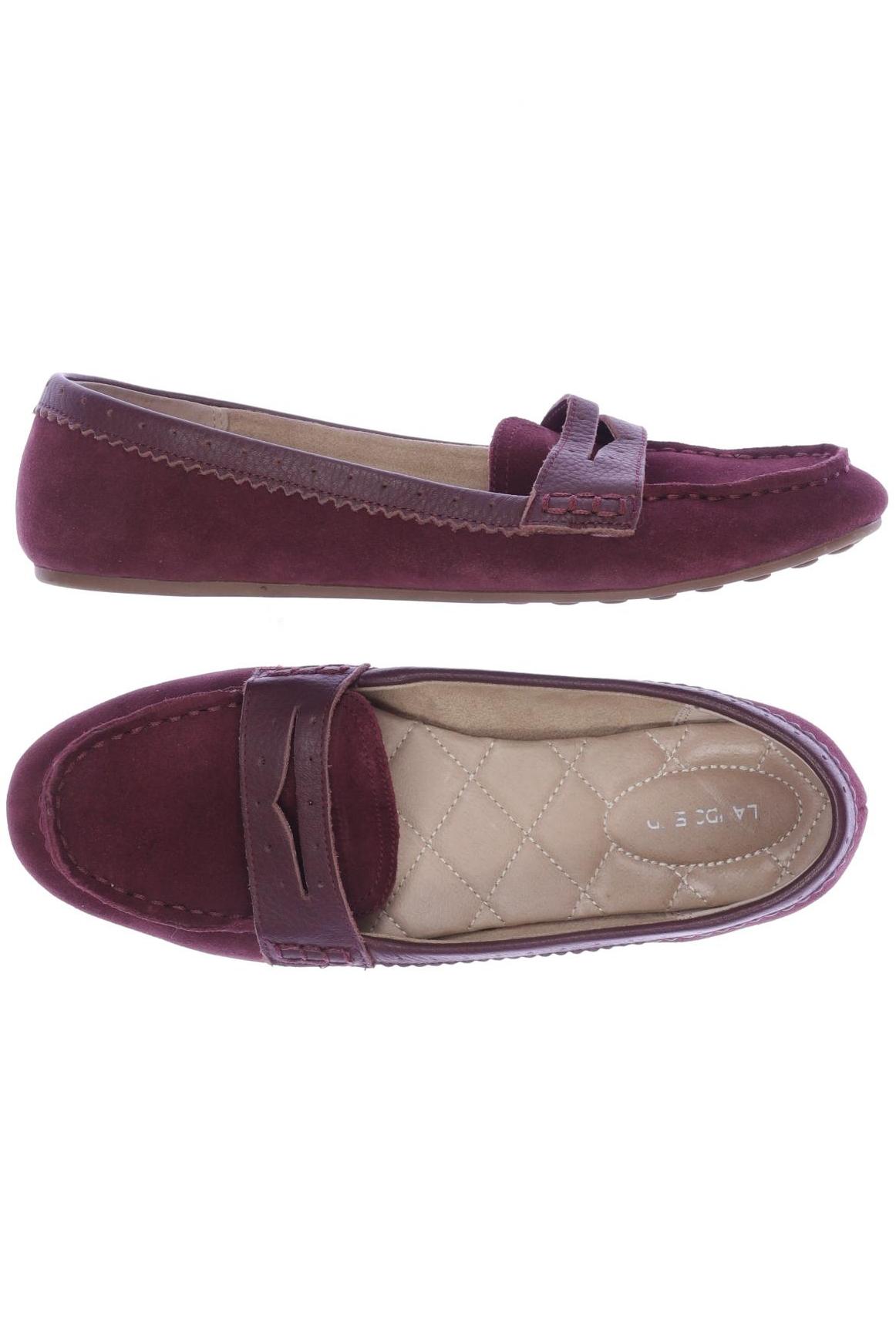

Lands End Damen Halbschuh, bordeaux, Gr. 38