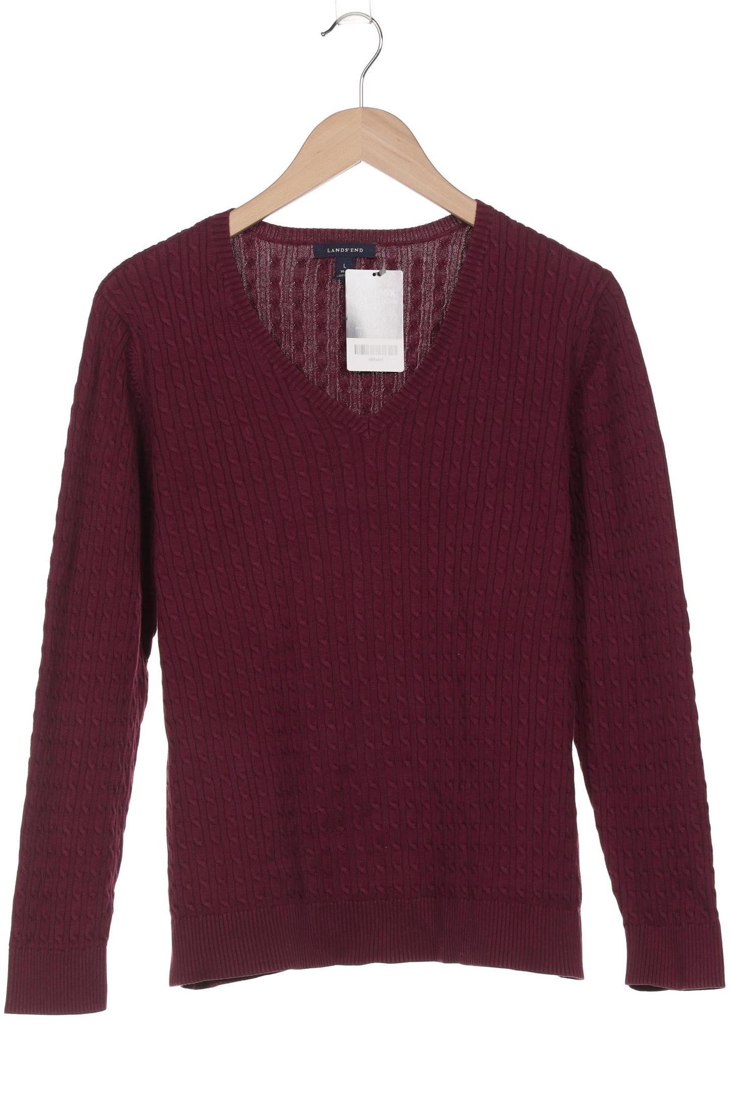 

Lands End Damen Pullover, pink, Gr. 42