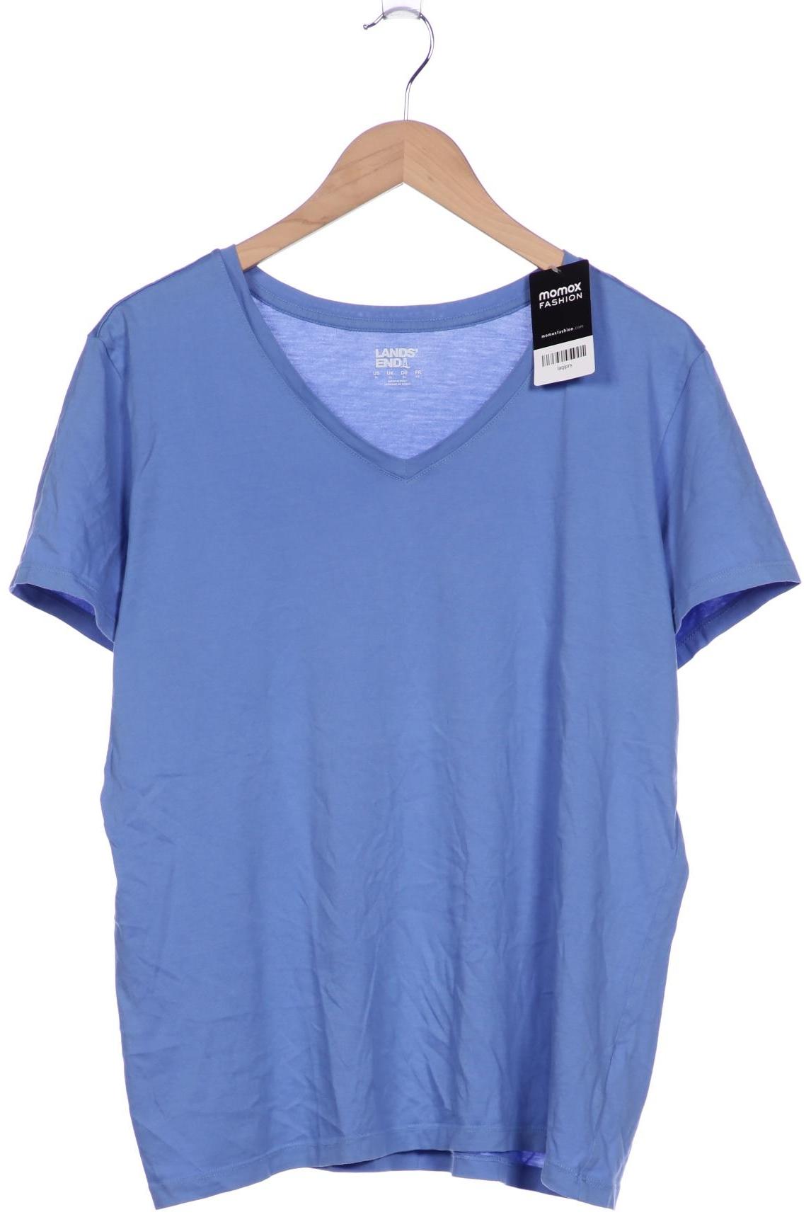 

Lands End Damen T-Shirt, blau, Gr. 44