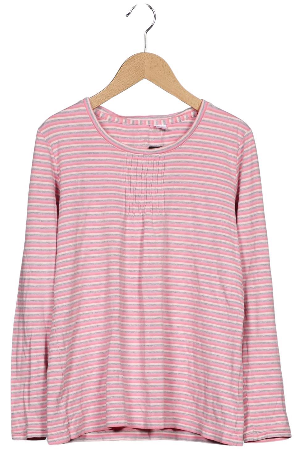 

Lands End Damen Langarmshirt, pink, Gr. 36