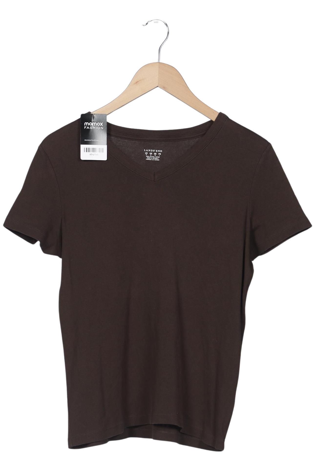 

Lands End Damen T-Shirt, braun, Gr. 38