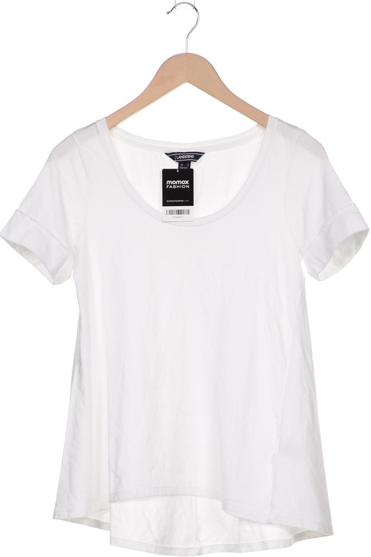 

Lands End Damen T-Shirt, weiß, Gr. 34