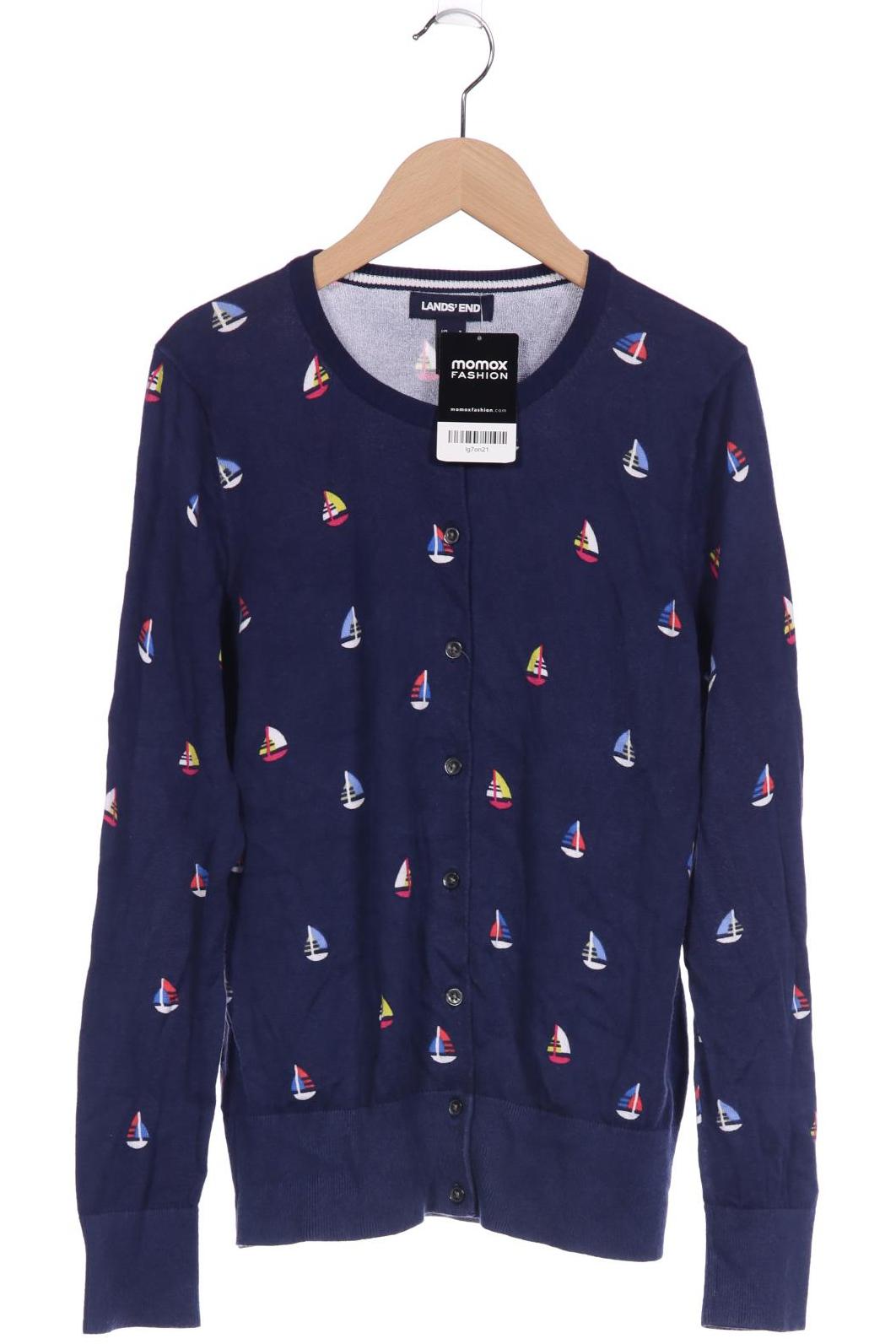 

Lands End Damen Strickjacke, marineblau