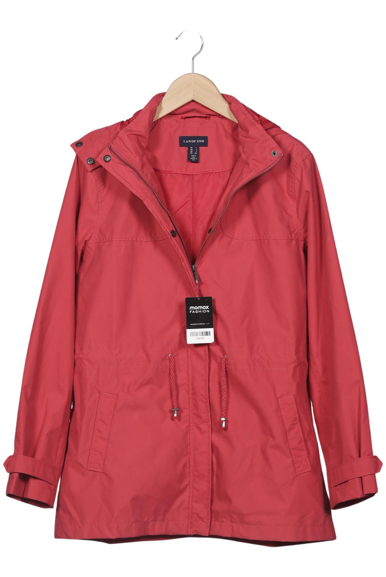 

Lands End Damen Jacke, rot, Gr. 42