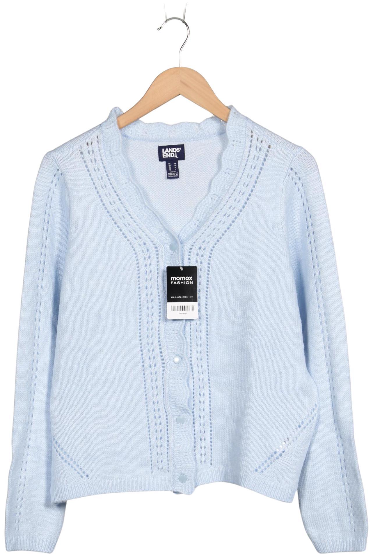 

Lands End Damen Strickjacke, hellblau, Gr. 38