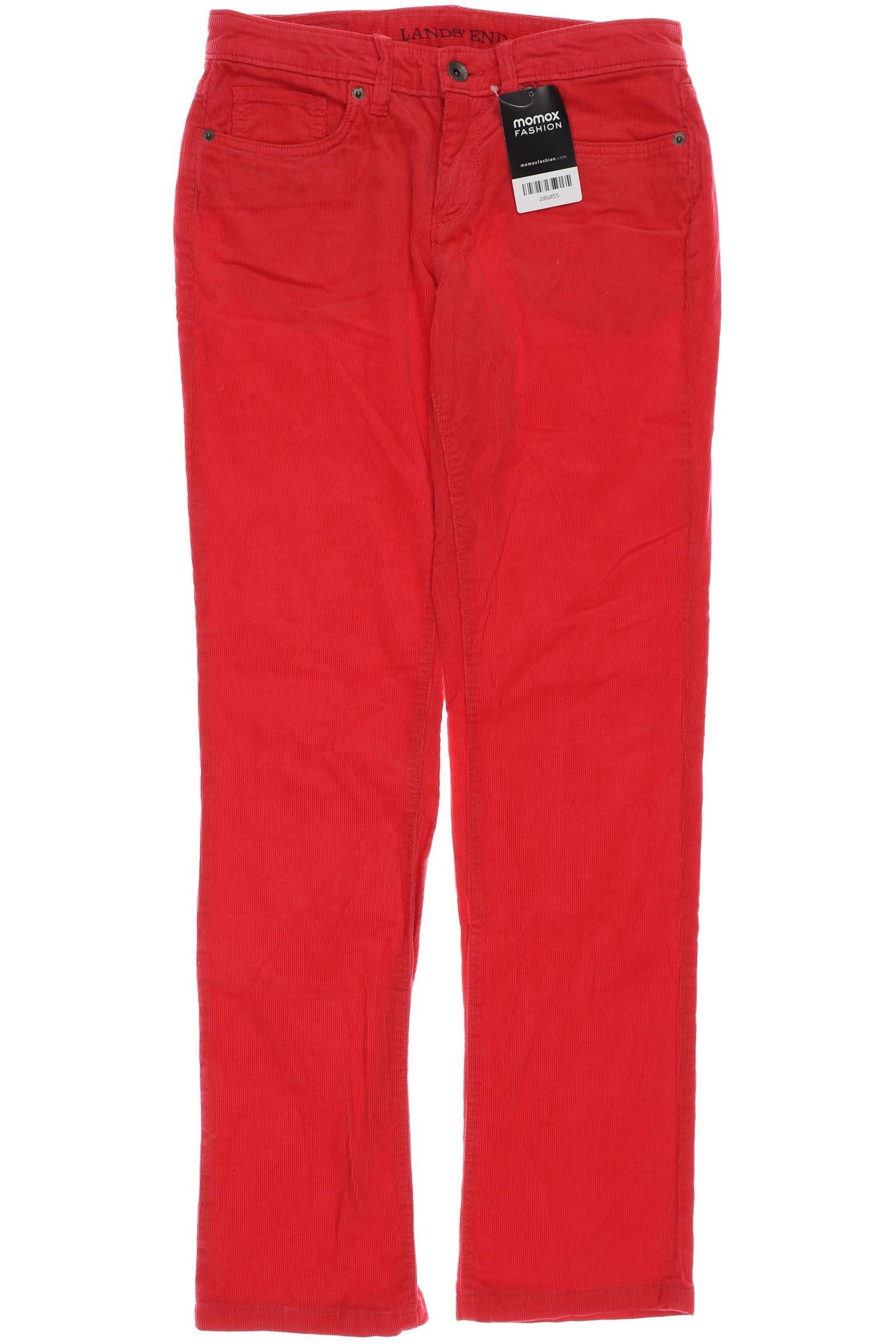 Thumbnail - Lands End Damen Stoffhose, pink, Gr. 32