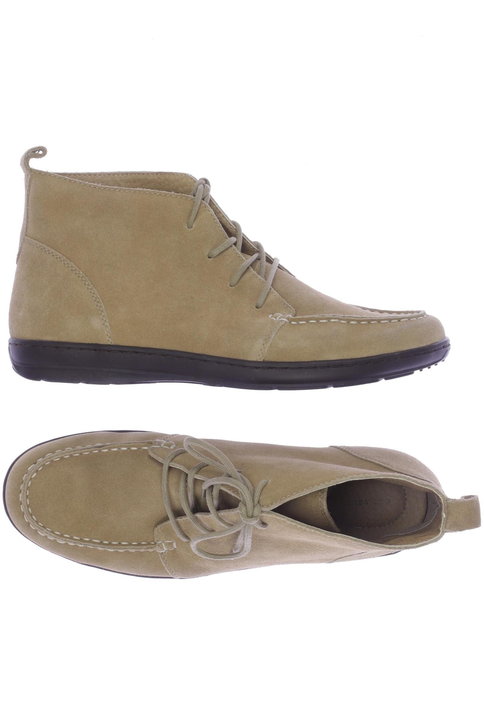 

Lands End Damen Stiefelette, beige, Gr. 41.5