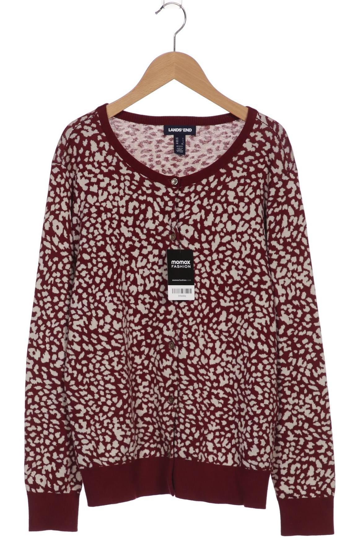 

Lands´End Damen Strickjacke, bordeaux