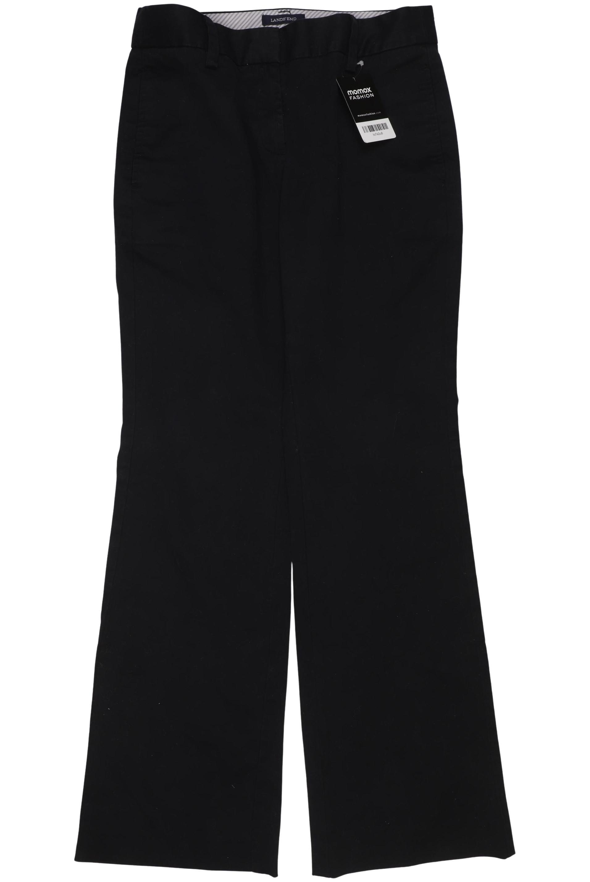 

Lands End Damen Stoffhose, schwarz, Gr. 34