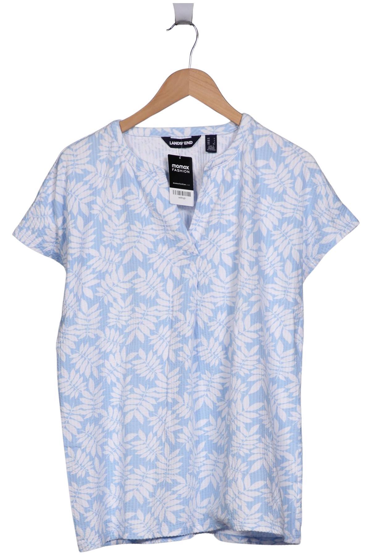

Lands End Damen T-Shirt, hellblau, Gr. 42