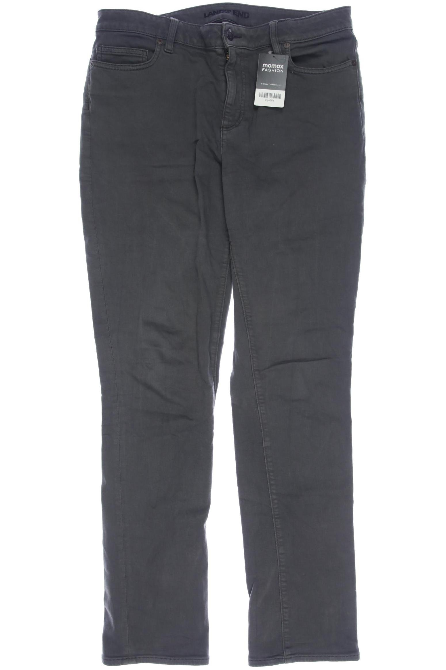 

Lands End Damen Jeans, grau, Gr. 44