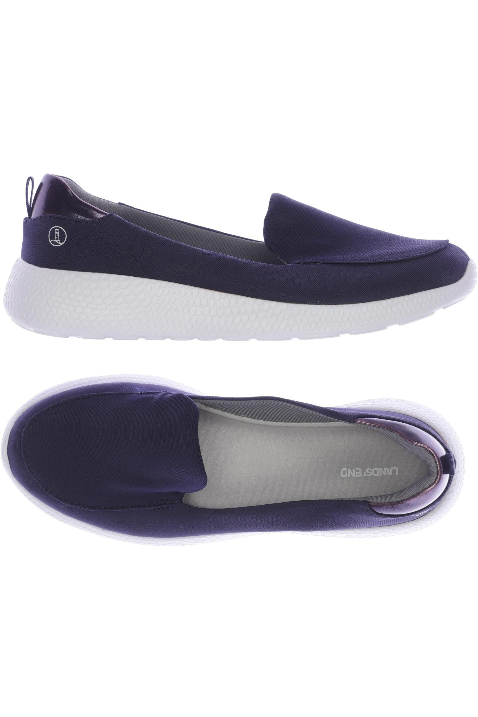 

Lands End Damen Halbschuh, marineblau, Gr. 38