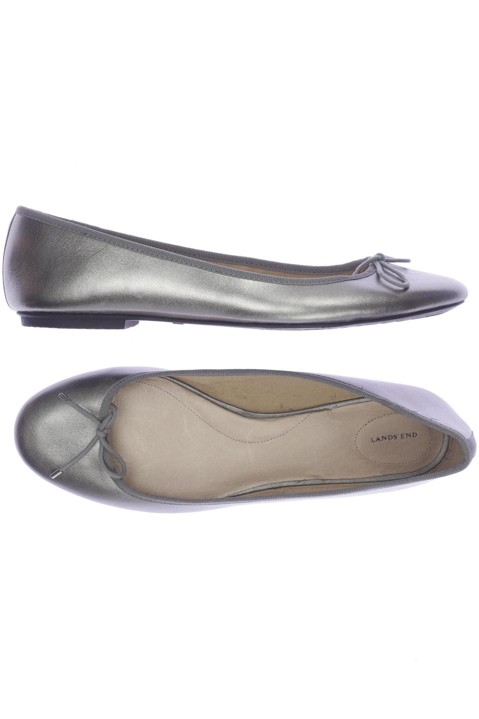 

Lands End Damen Ballerinas, grau, Gr. 42.5