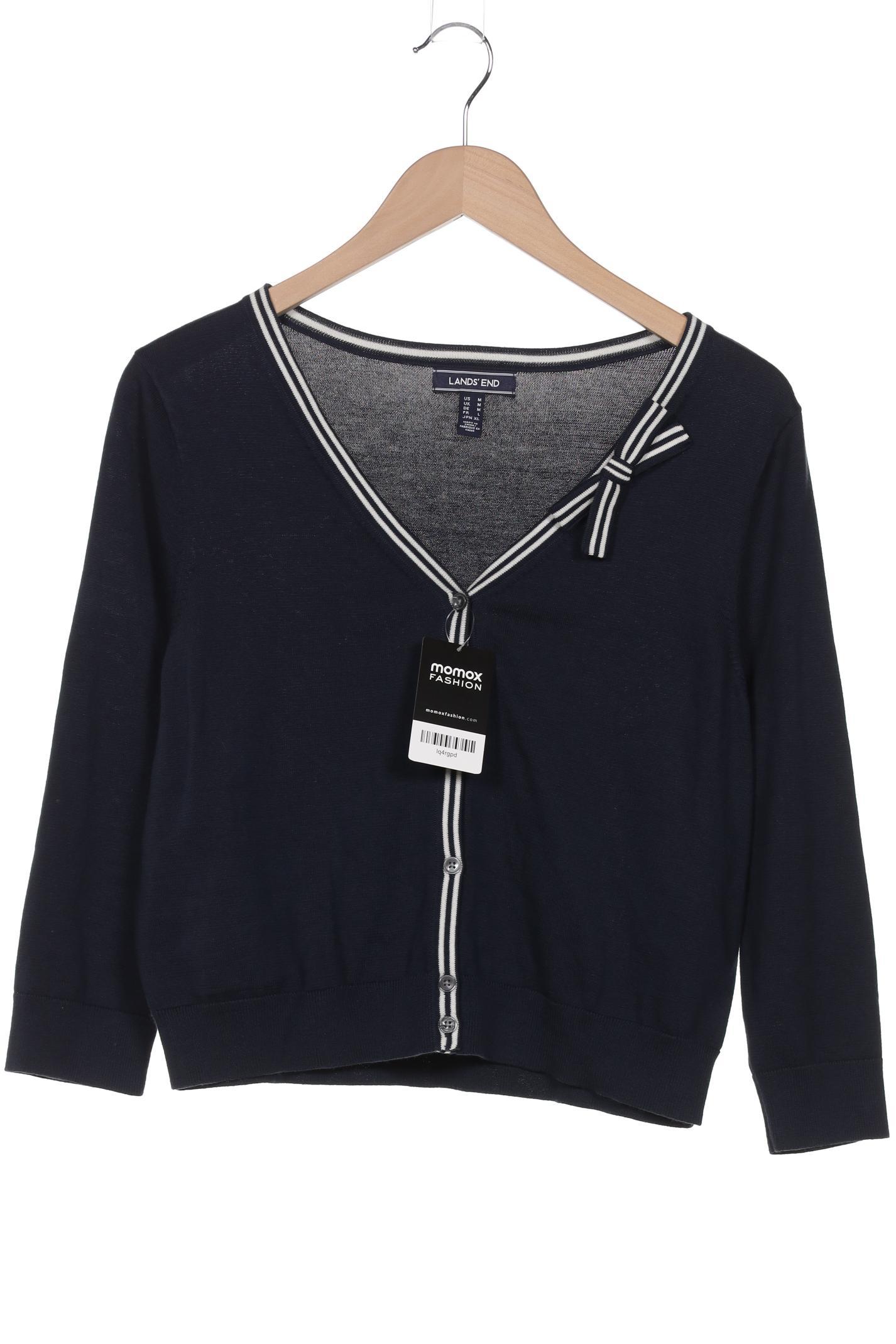

Lands End Damen Strickjacke, marineblau, Gr. 38
