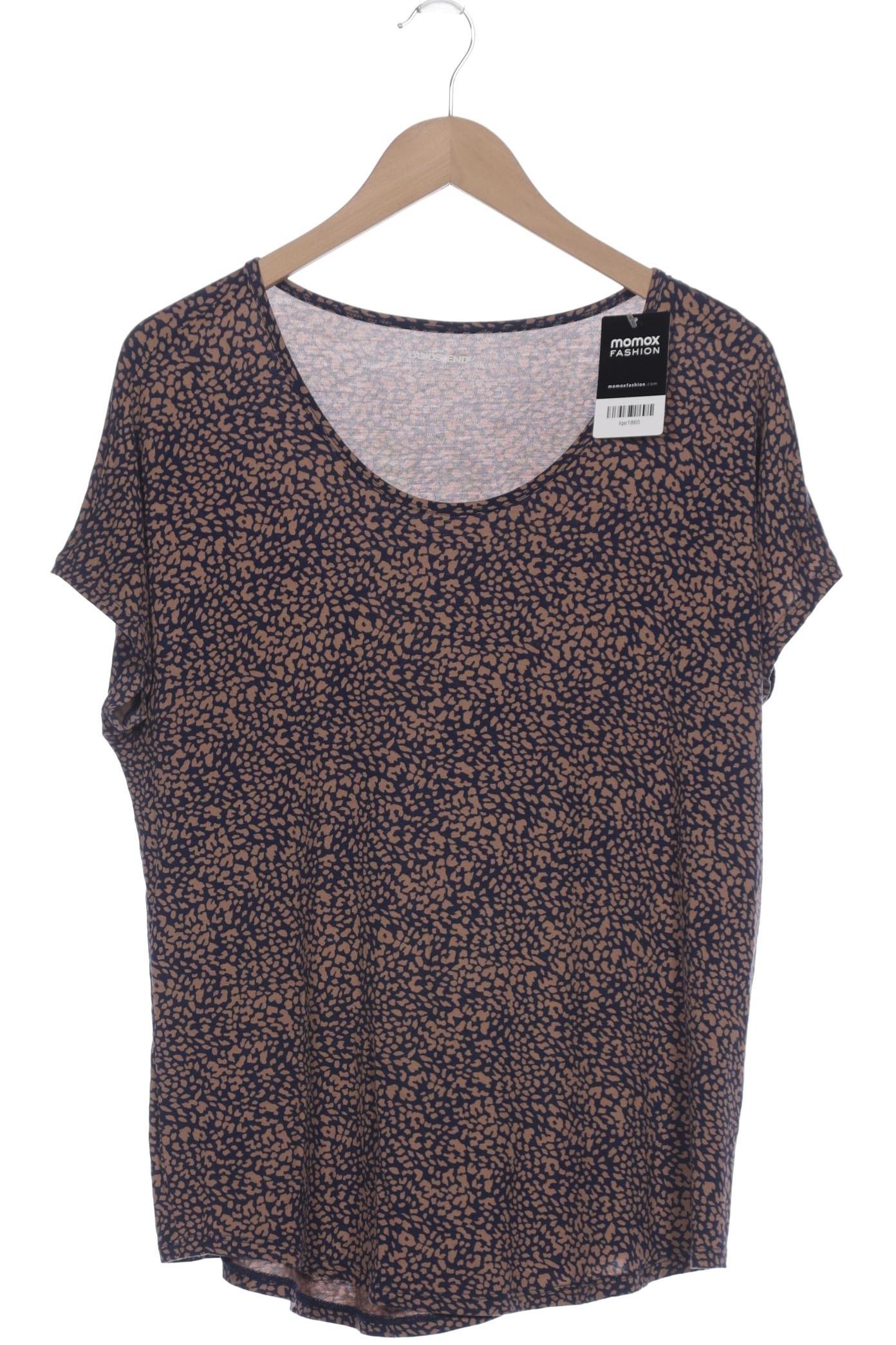 

Lands End Damen T-Shirt, braun, Gr. 42
