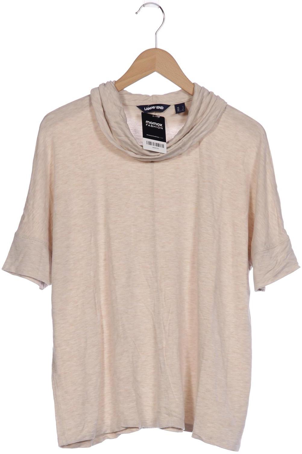 

Lands End Damen T-Shirt, beige, Gr. 42