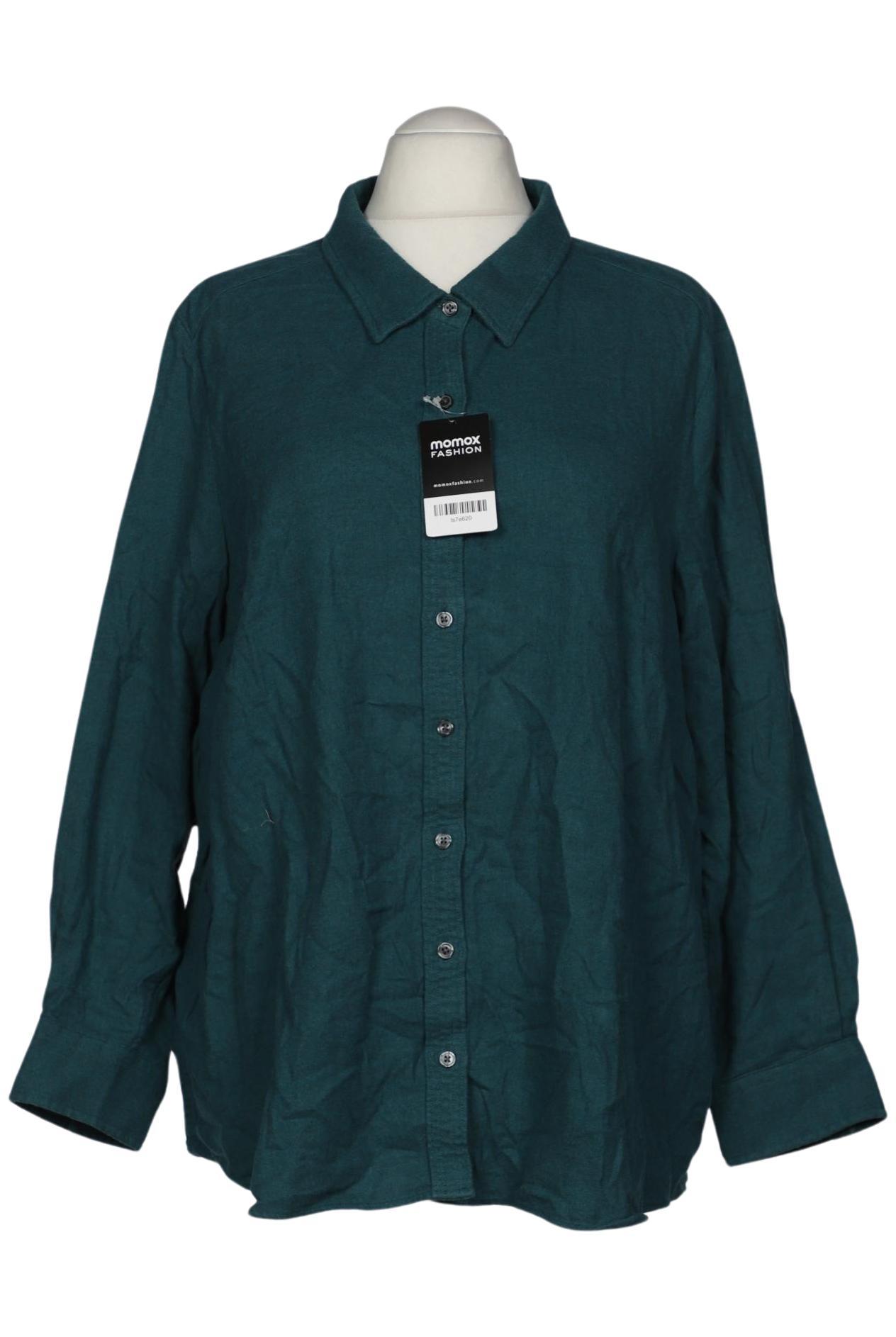 

Lands End Damen Bluse, türkis, Gr. 56